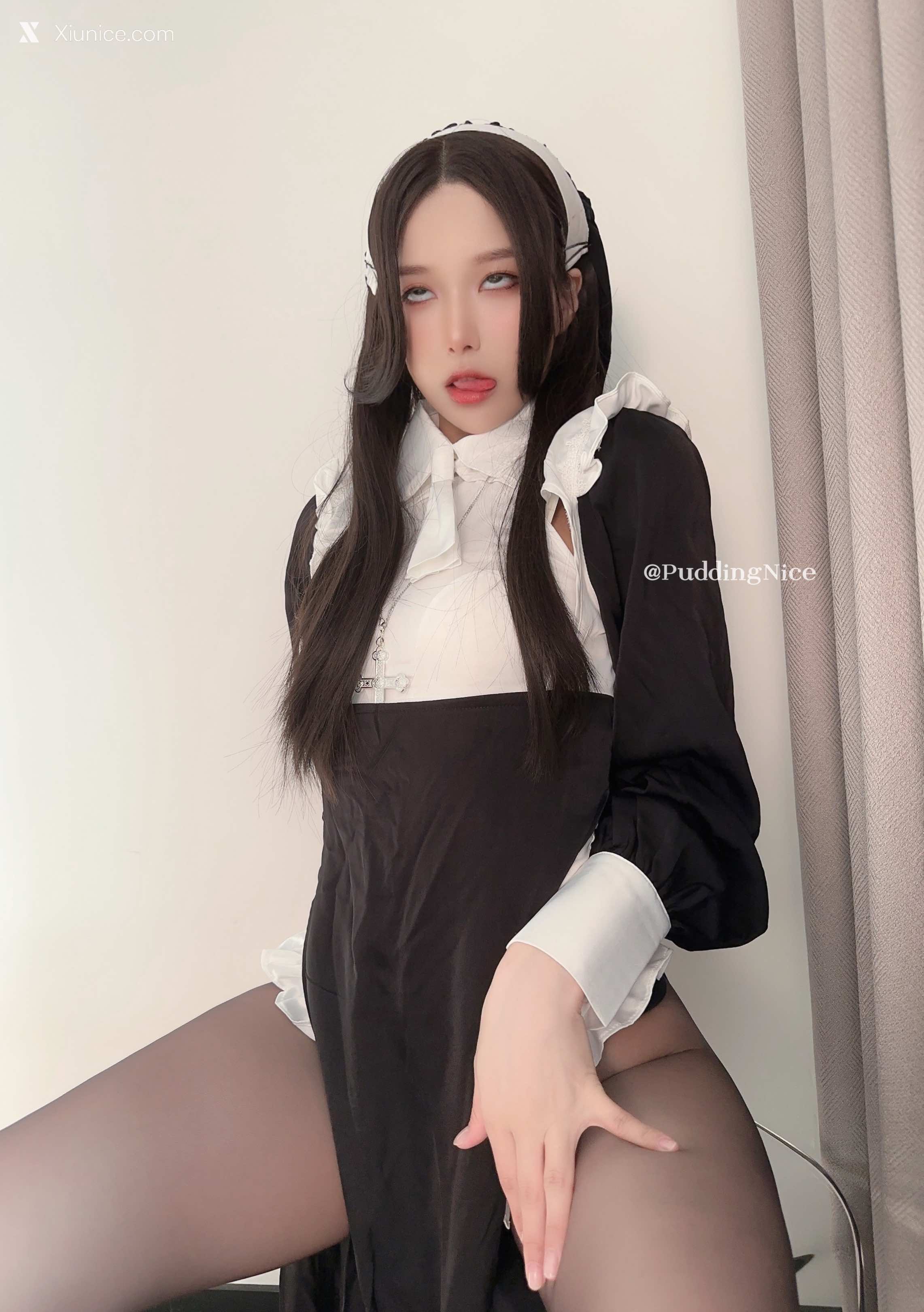 布丁大法 Pudding Dafa Xiunice.com 修女 124