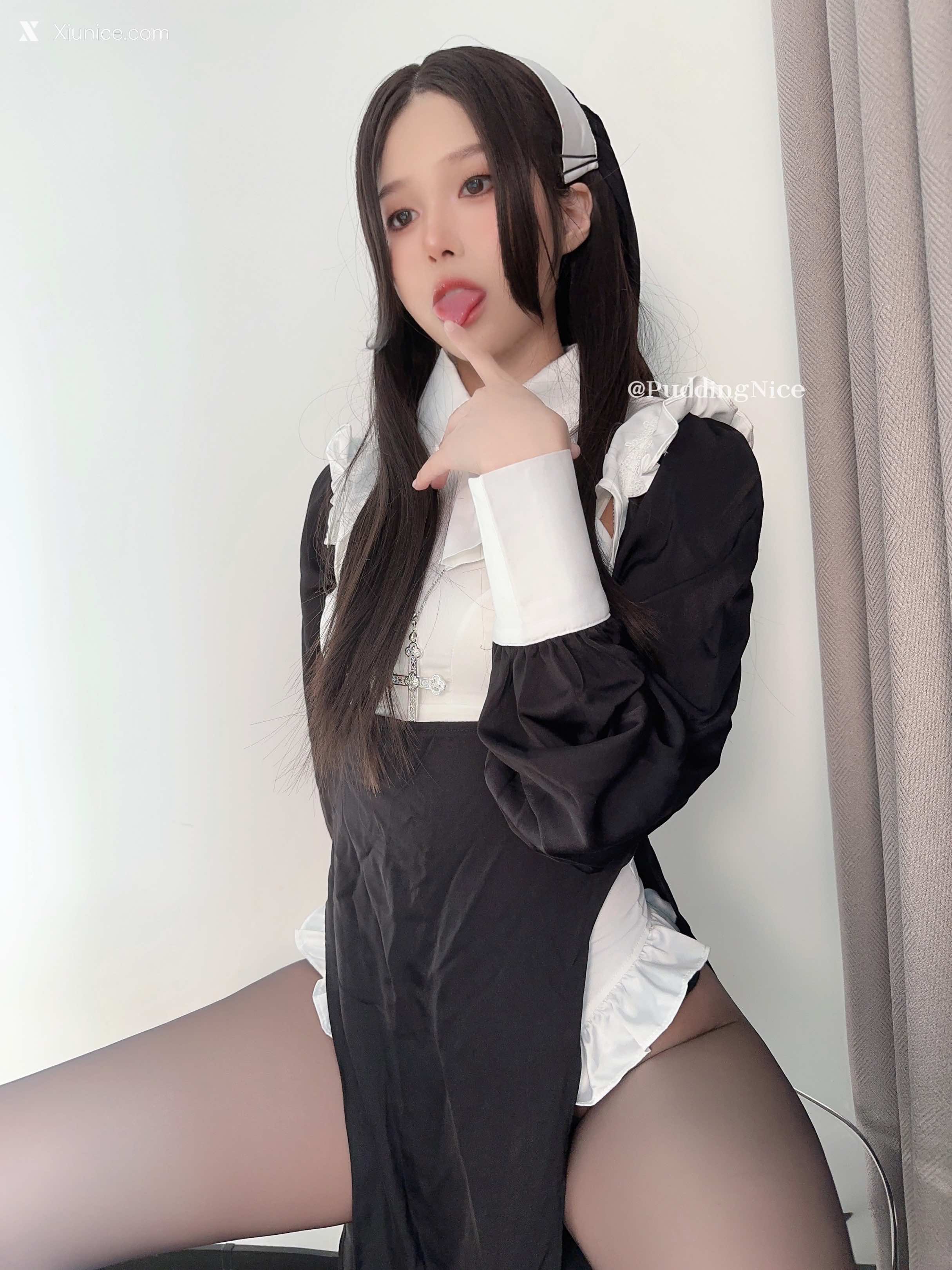 布丁大法 Pudding Dafa Xiunice.com 修女 135