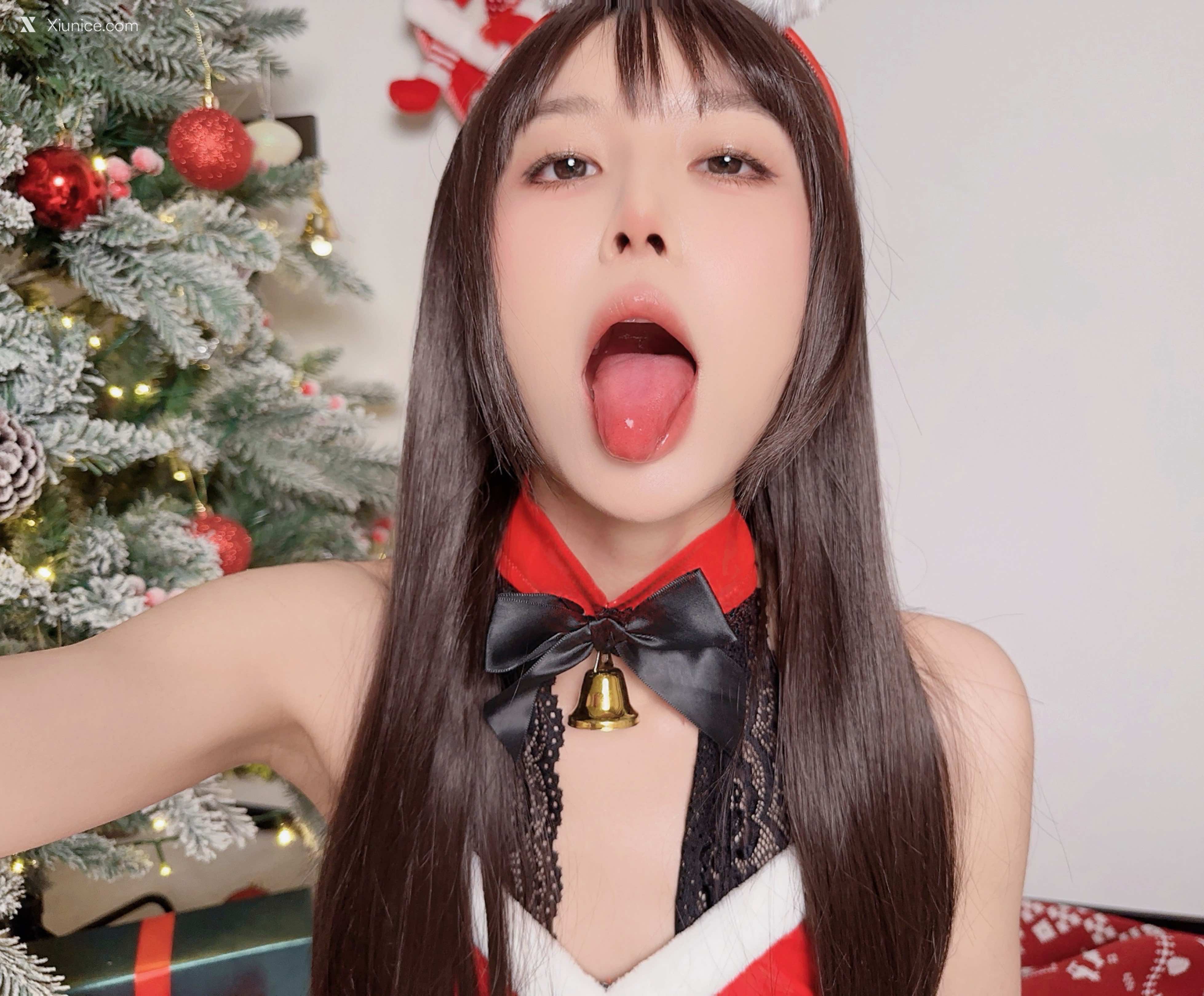 布丁大法 Pudding Dafa Xiunice.com 圣诞兔 110
