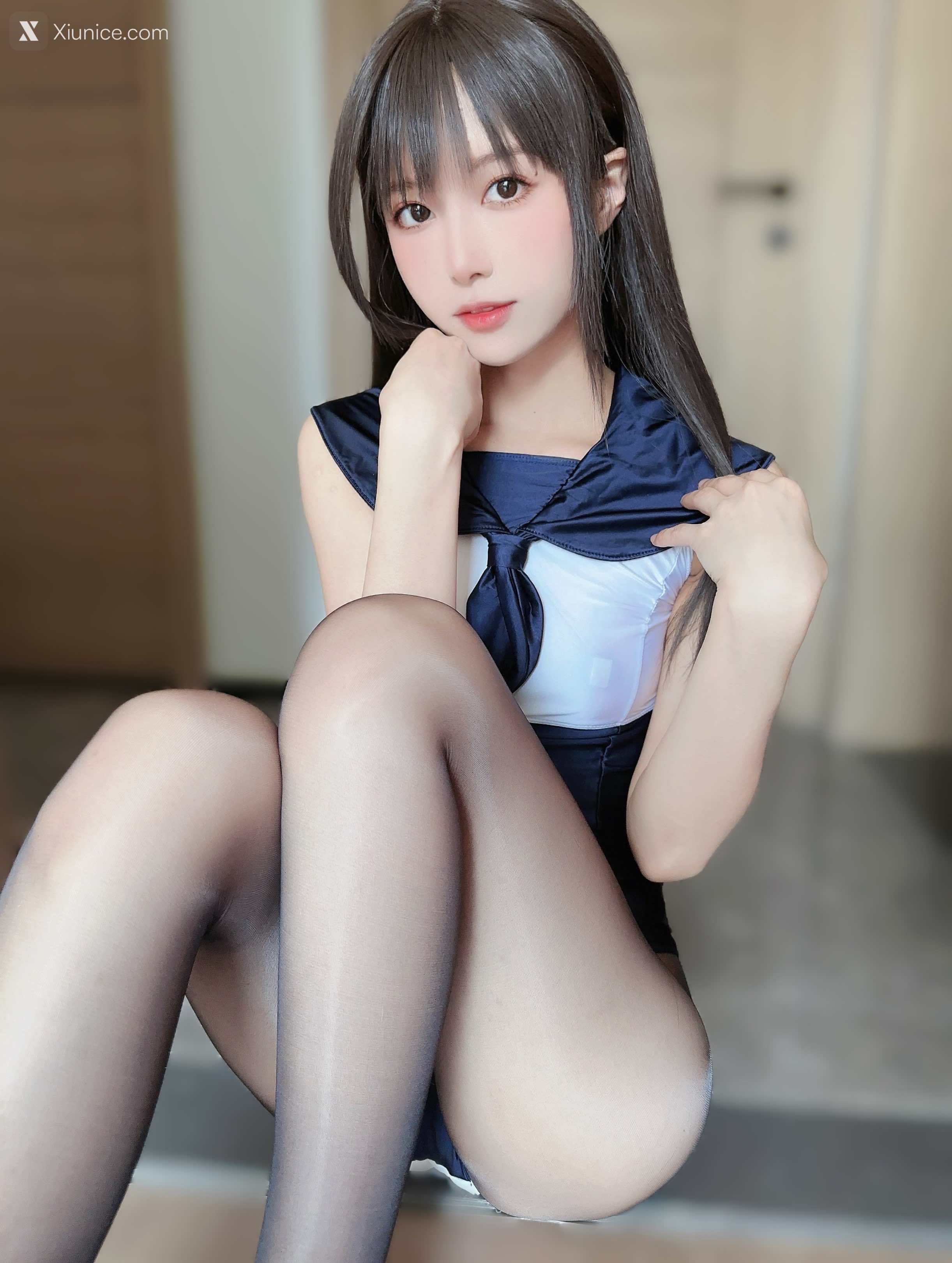 布丁大法 Pudding Dafa Xiunice.com 无内黑丝蜜臀美腿 3