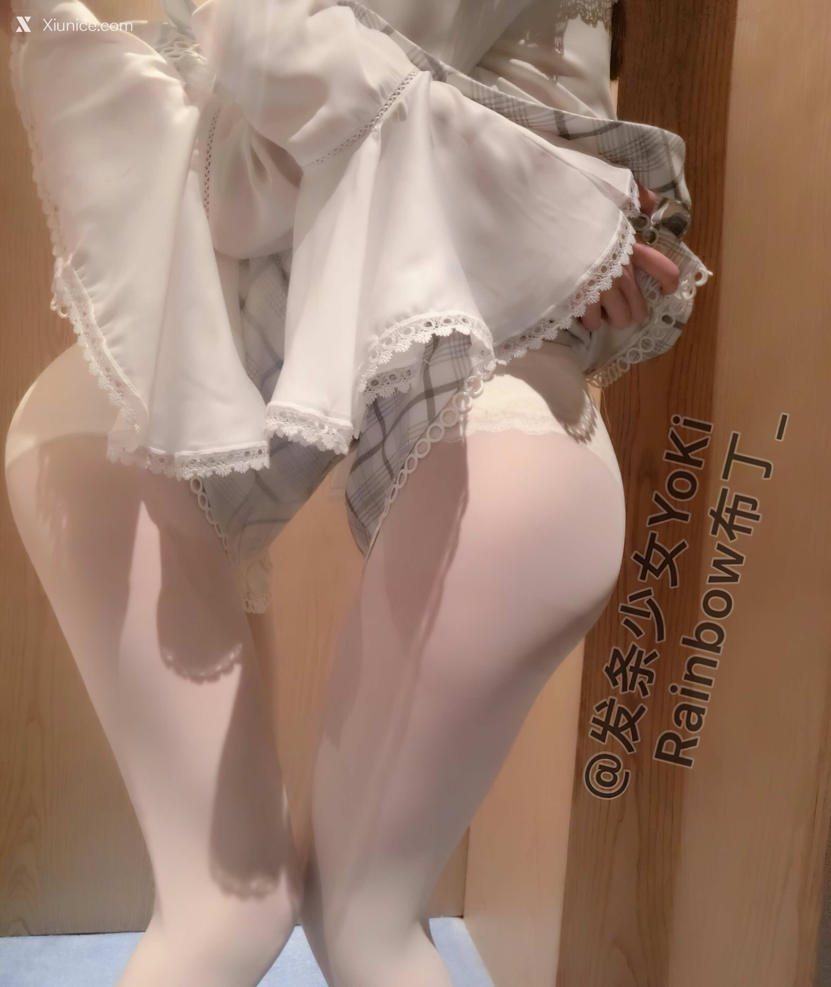 布丁大法 Pudding Dafa Xiunice.com 白丝百合 与发条合作 2