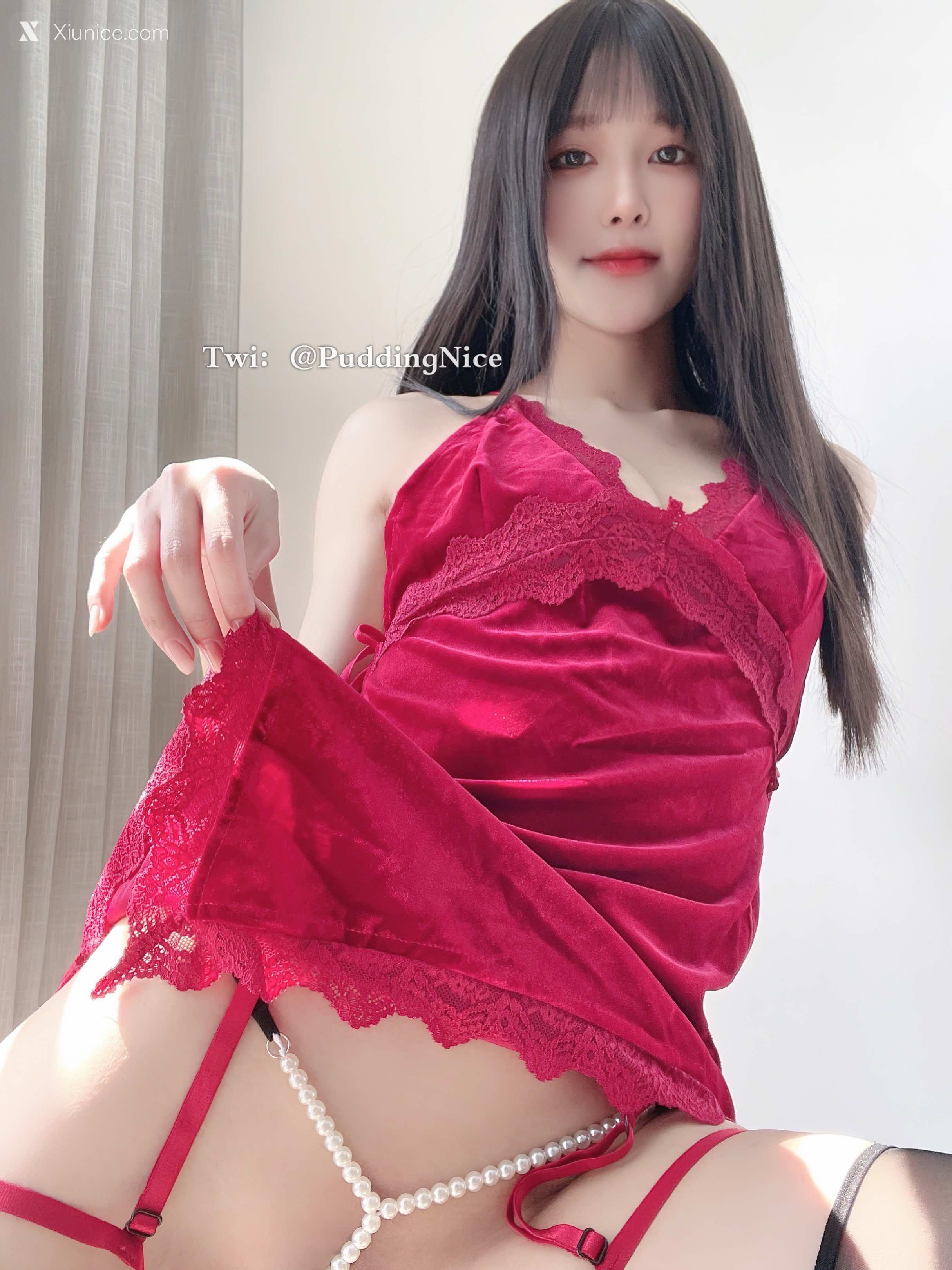 布丁大法 Pudding Dafa Xiunice.com 红酒流心 23