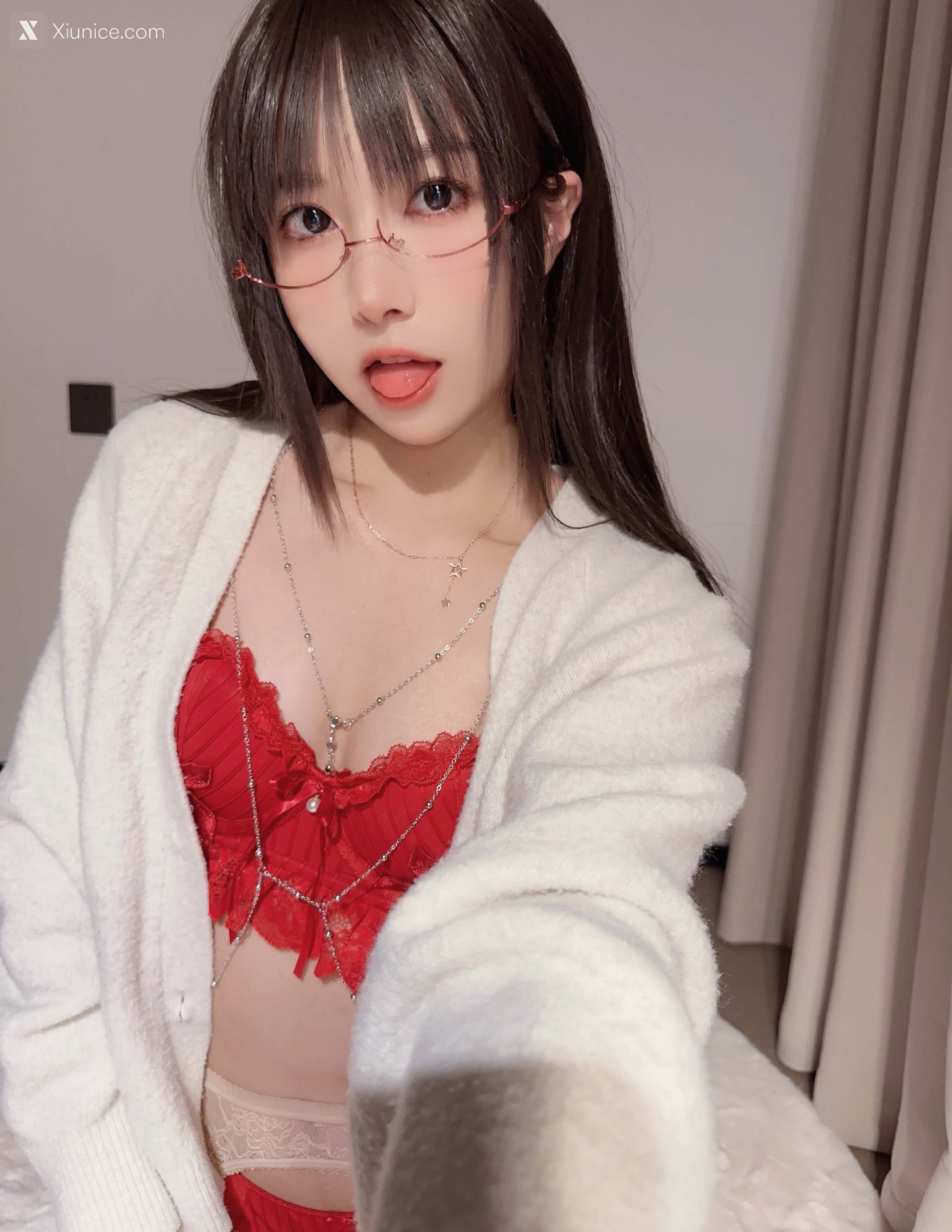 布丁大法 Pudding Dafa Xiunice.com 覆盆子眼镜娘 35