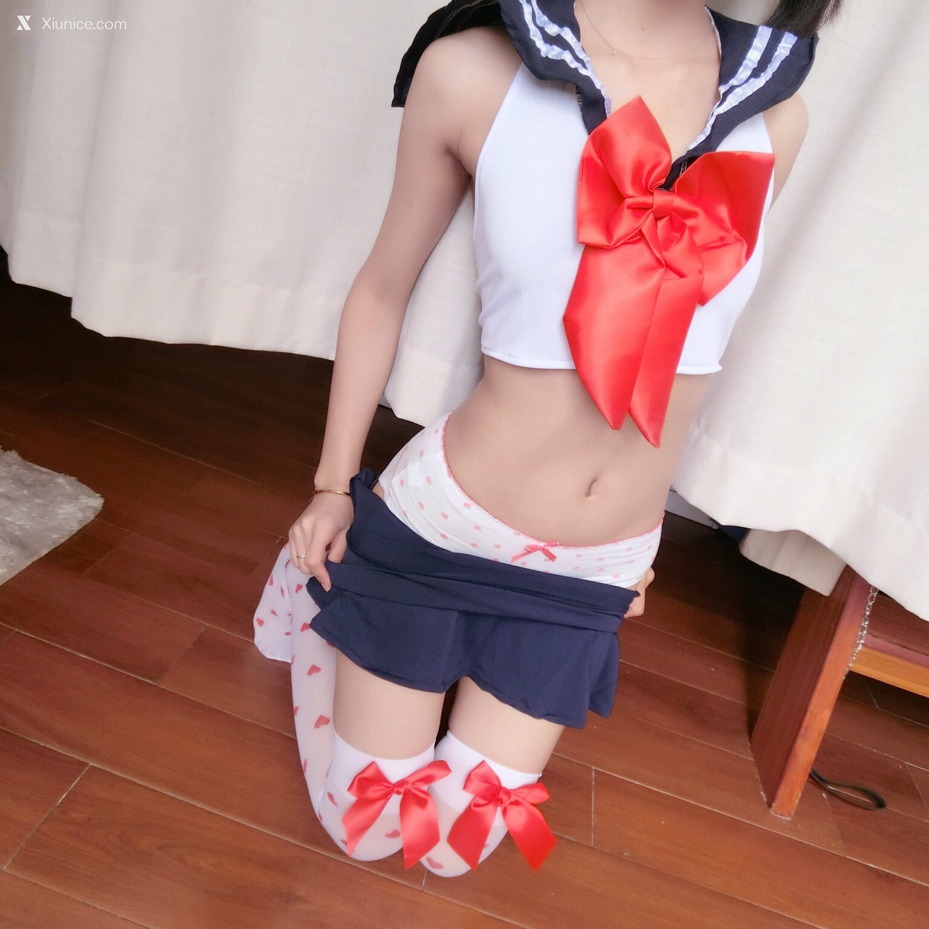 布丁大法 Pudding Dafa Xiunice.com VIP图包之水手服 4