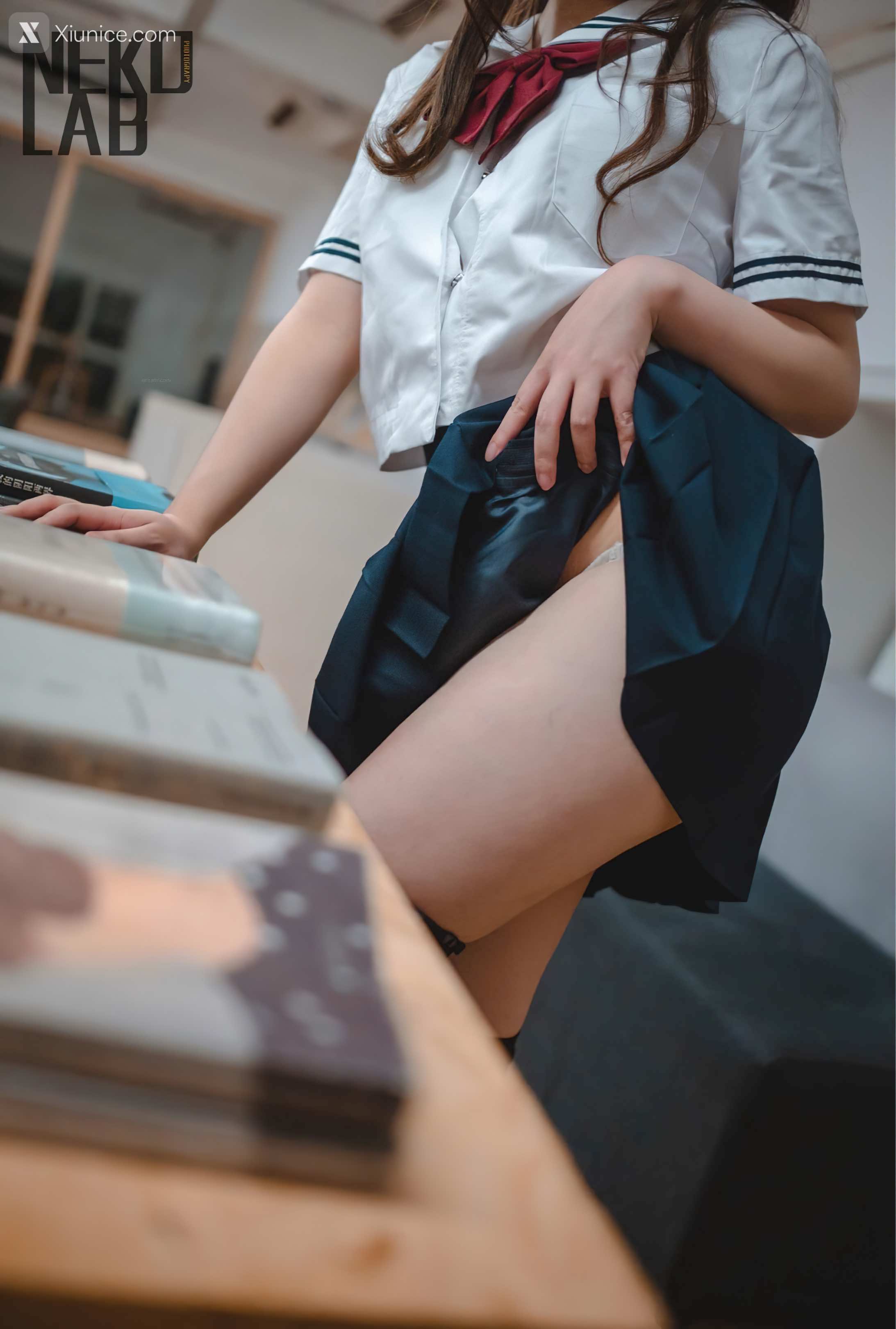 有喵酱 有喵的露出生活 JK少女日常生活 33