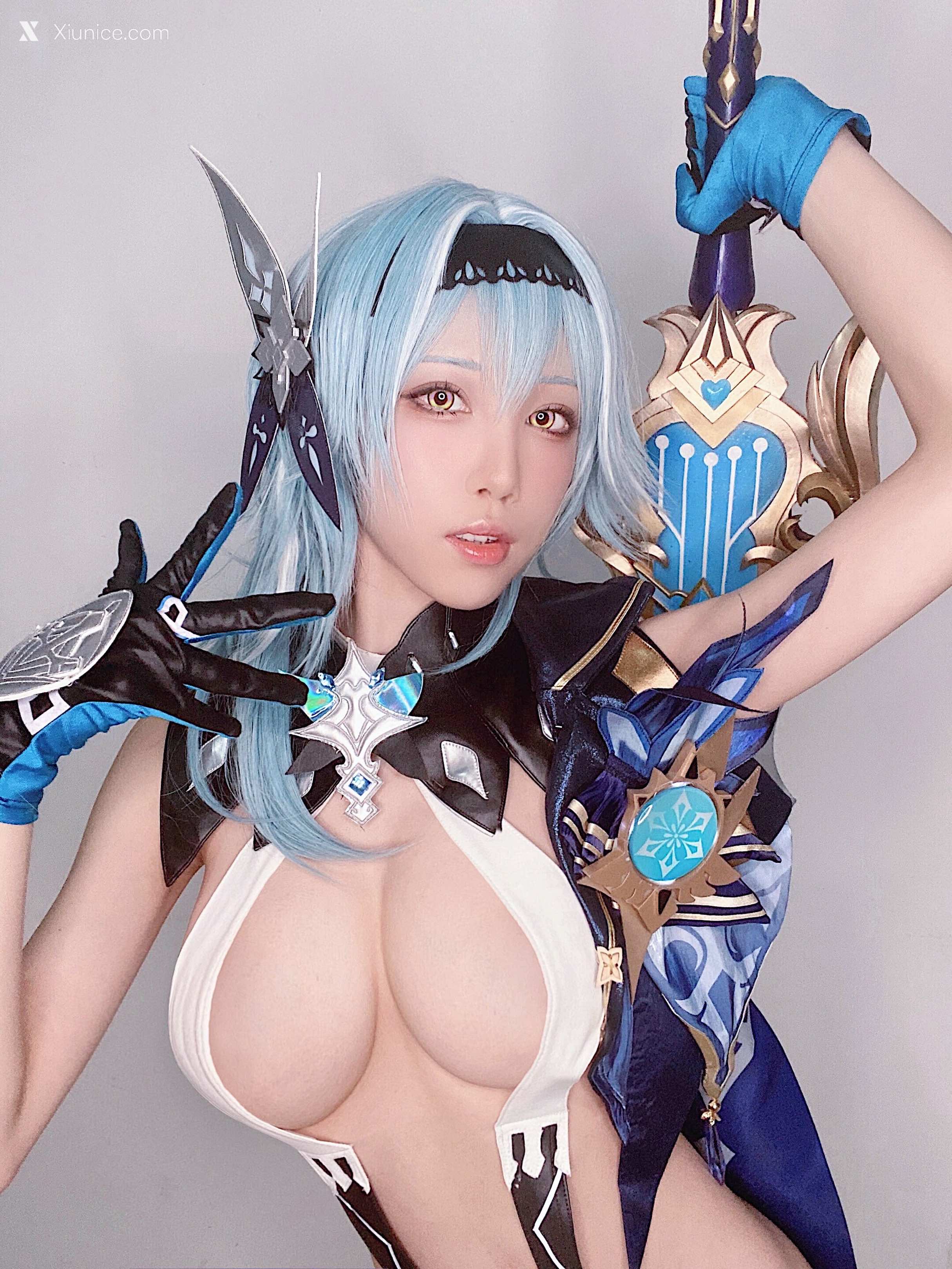 Aqua 原神 优菈性感装 113
