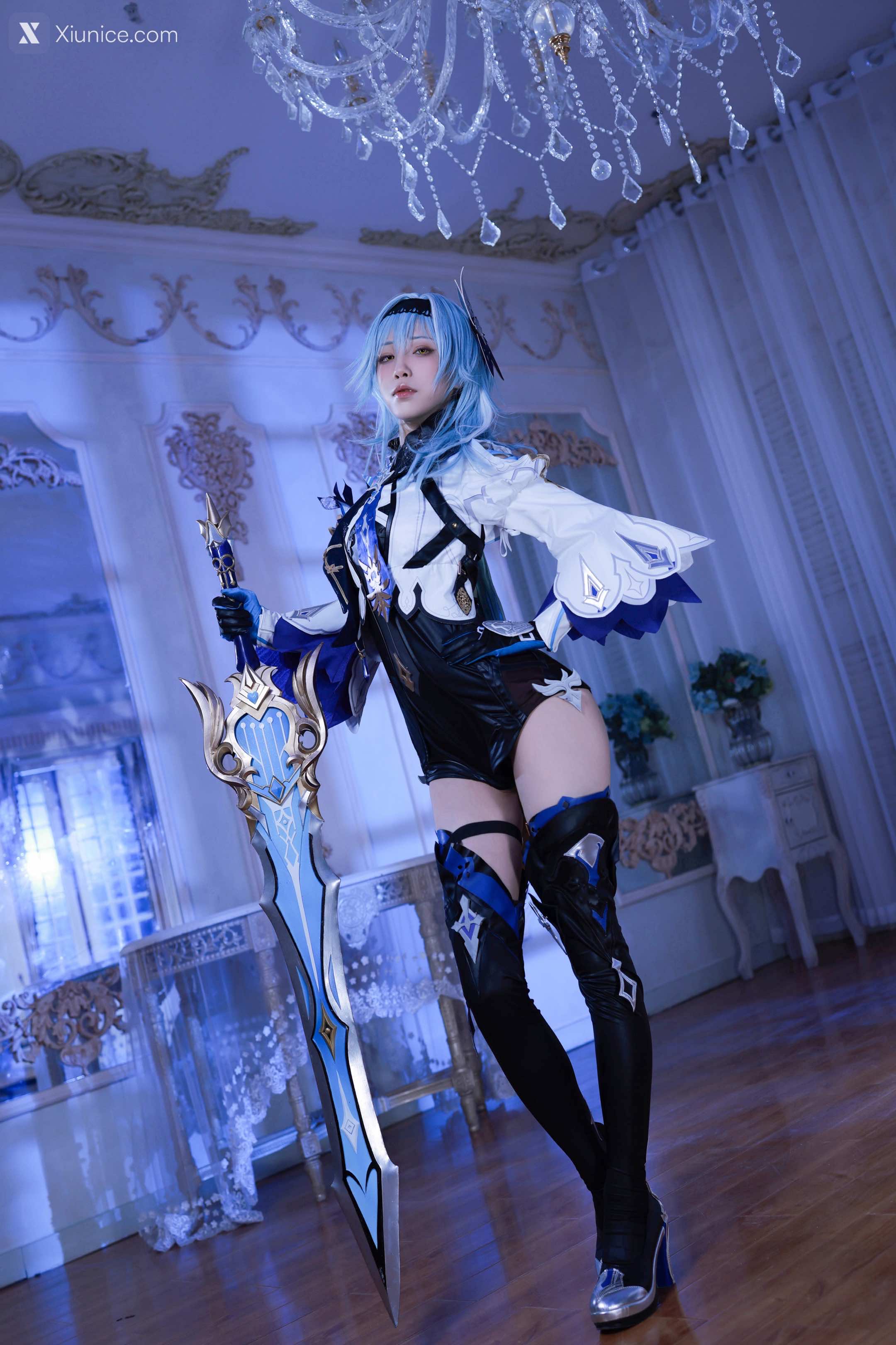Aqua 原神 优菈性感装 64
