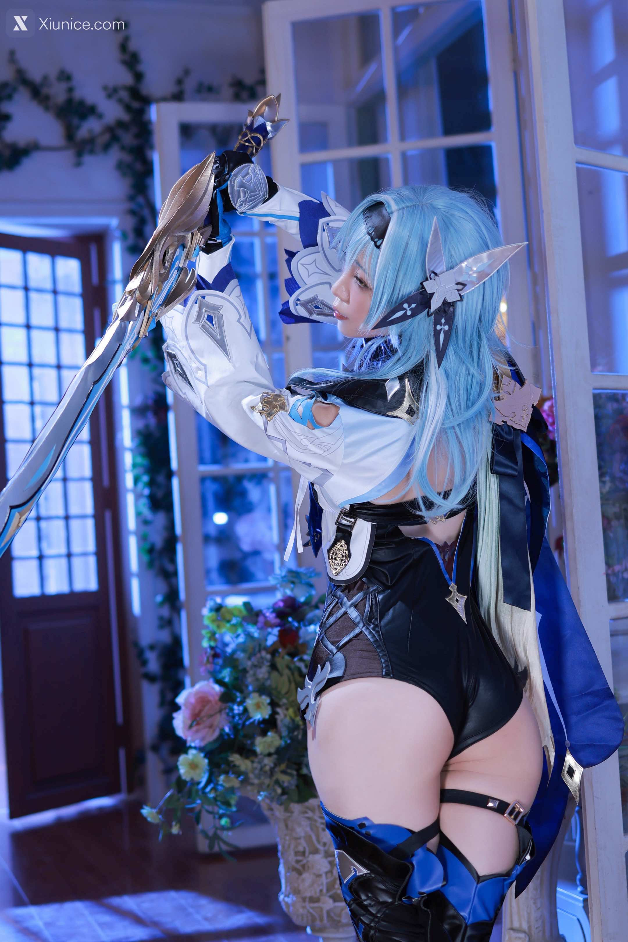 Aqua 原神 优菈性感装 89