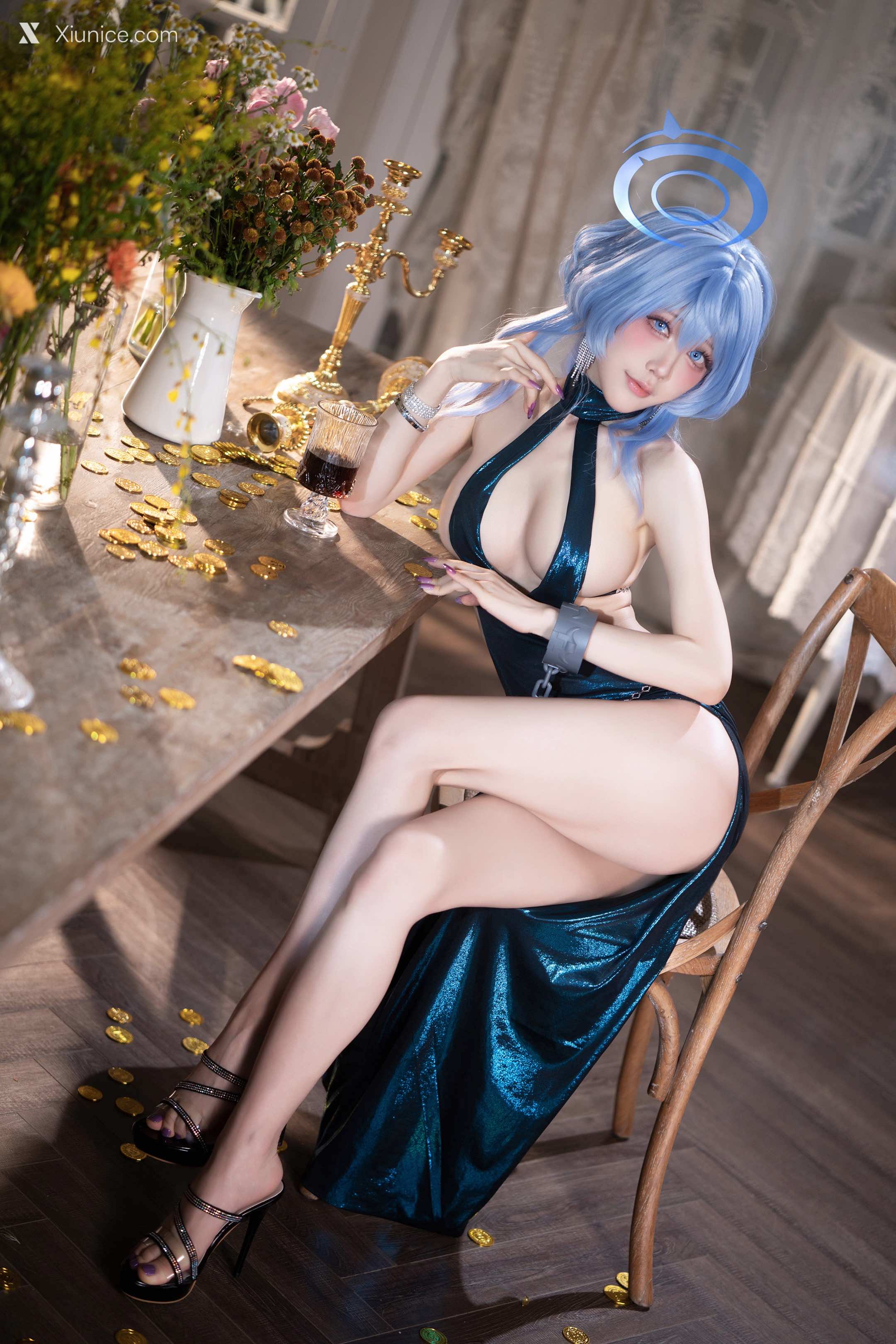 Aqua 碧蓝档案 天雨亚子礼服 103