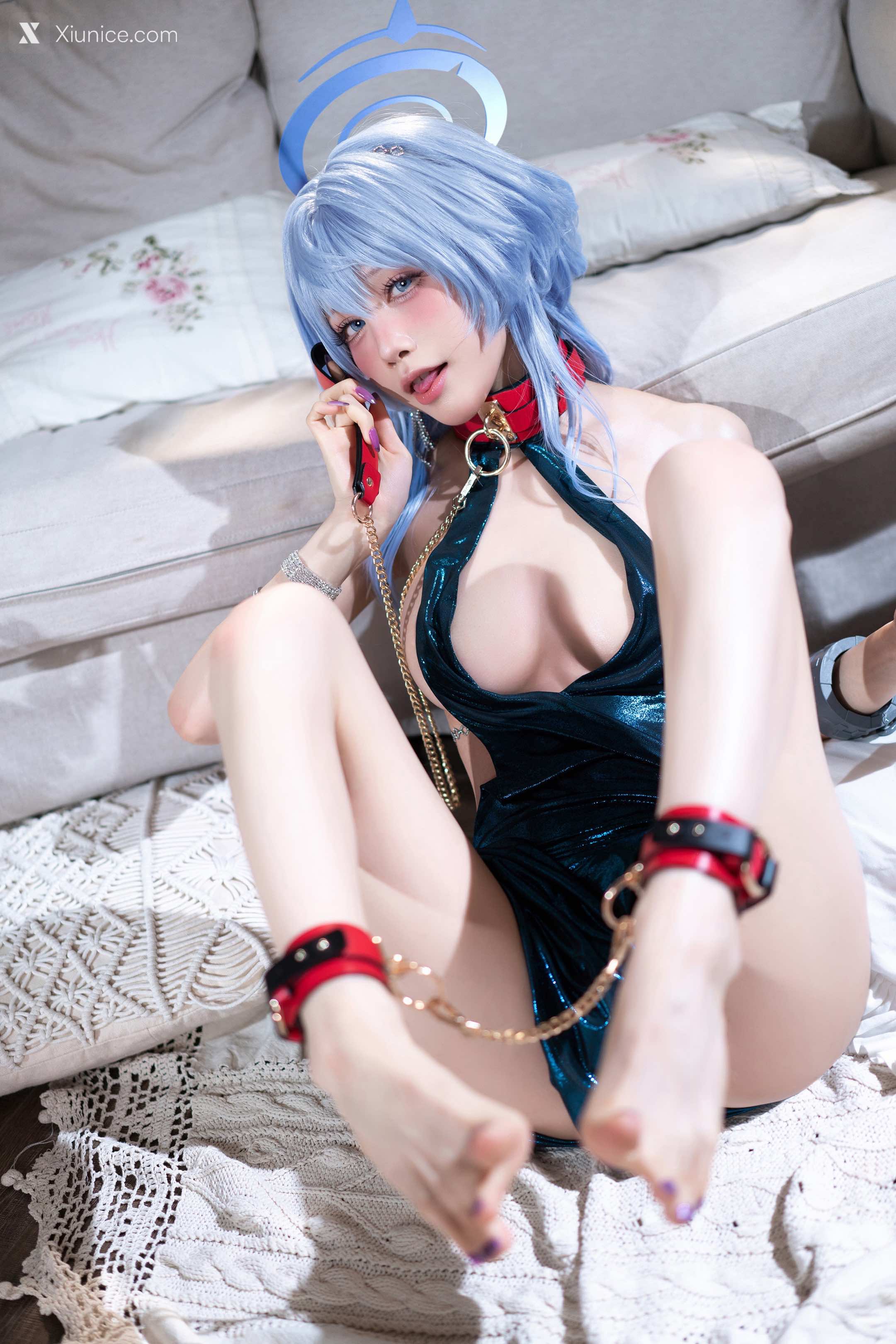Aqua 碧蓝档案 天雨亚子礼服 115