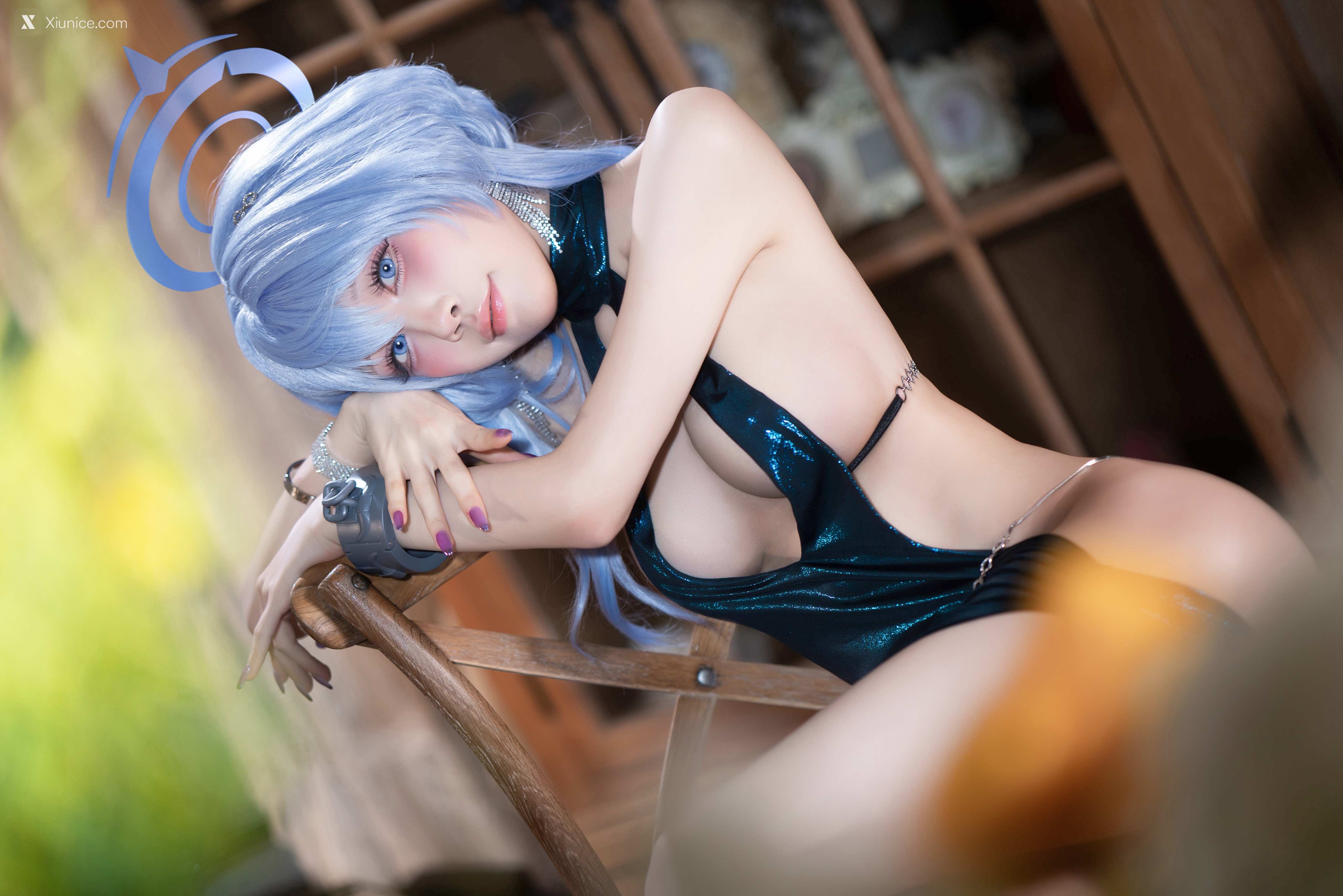 Aqua 碧蓝档案 天雨亚子礼服 13