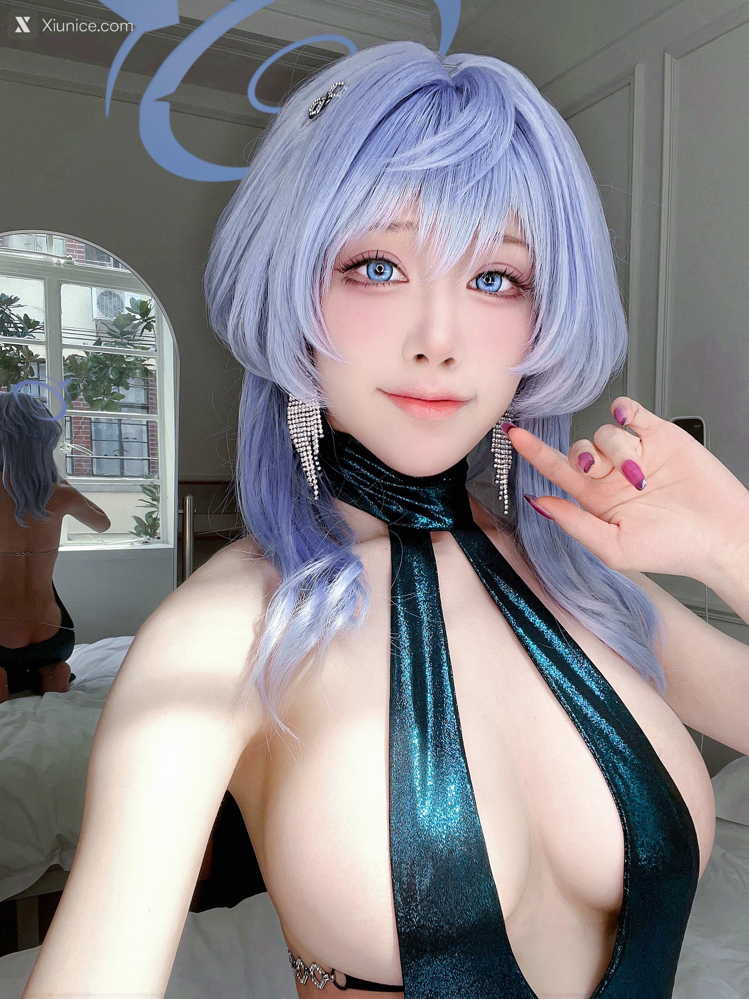 Aqua 碧蓝档案 天雨亚子礼服 140