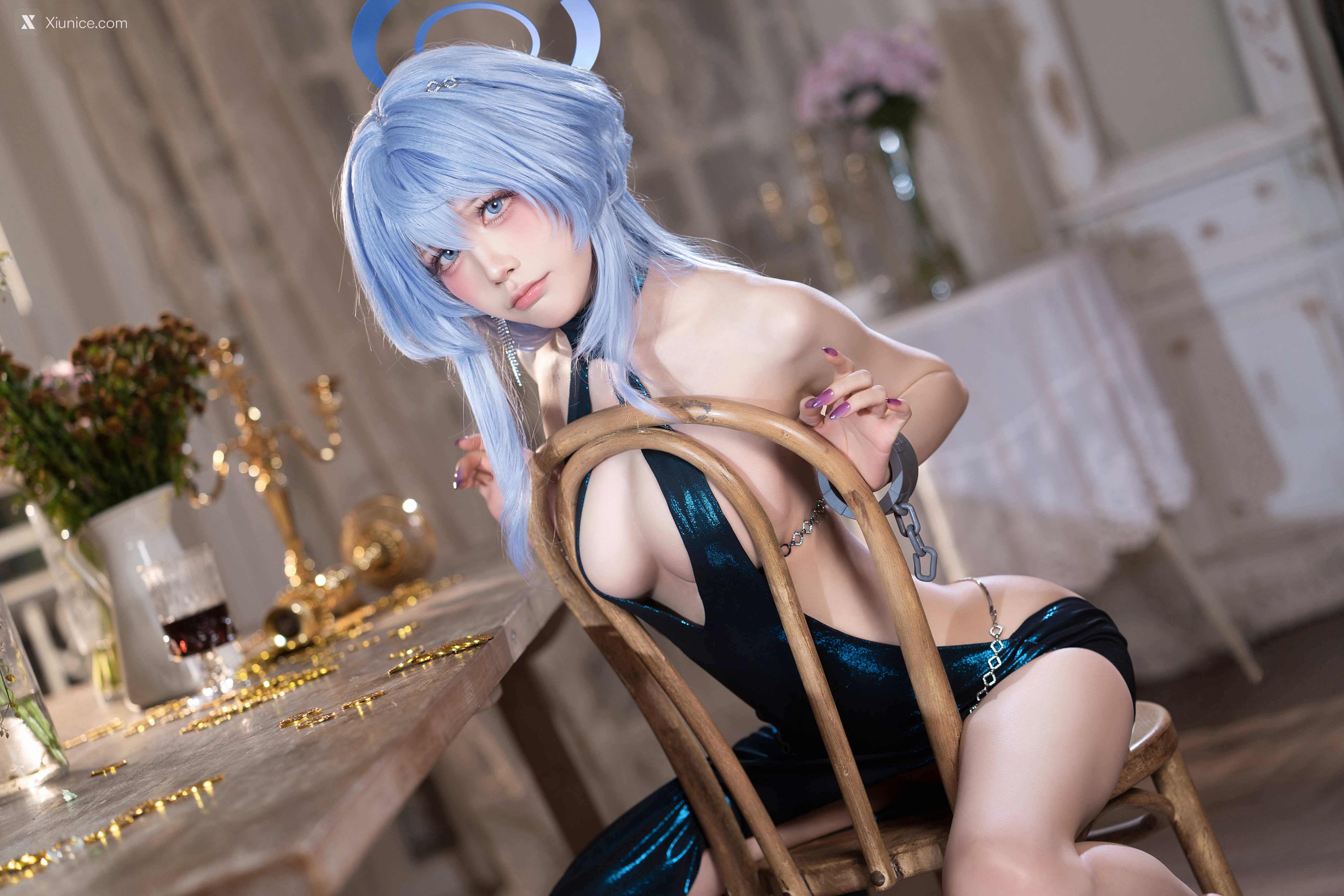 Aqua 碧蓝档案 天雨亚子礼服 58