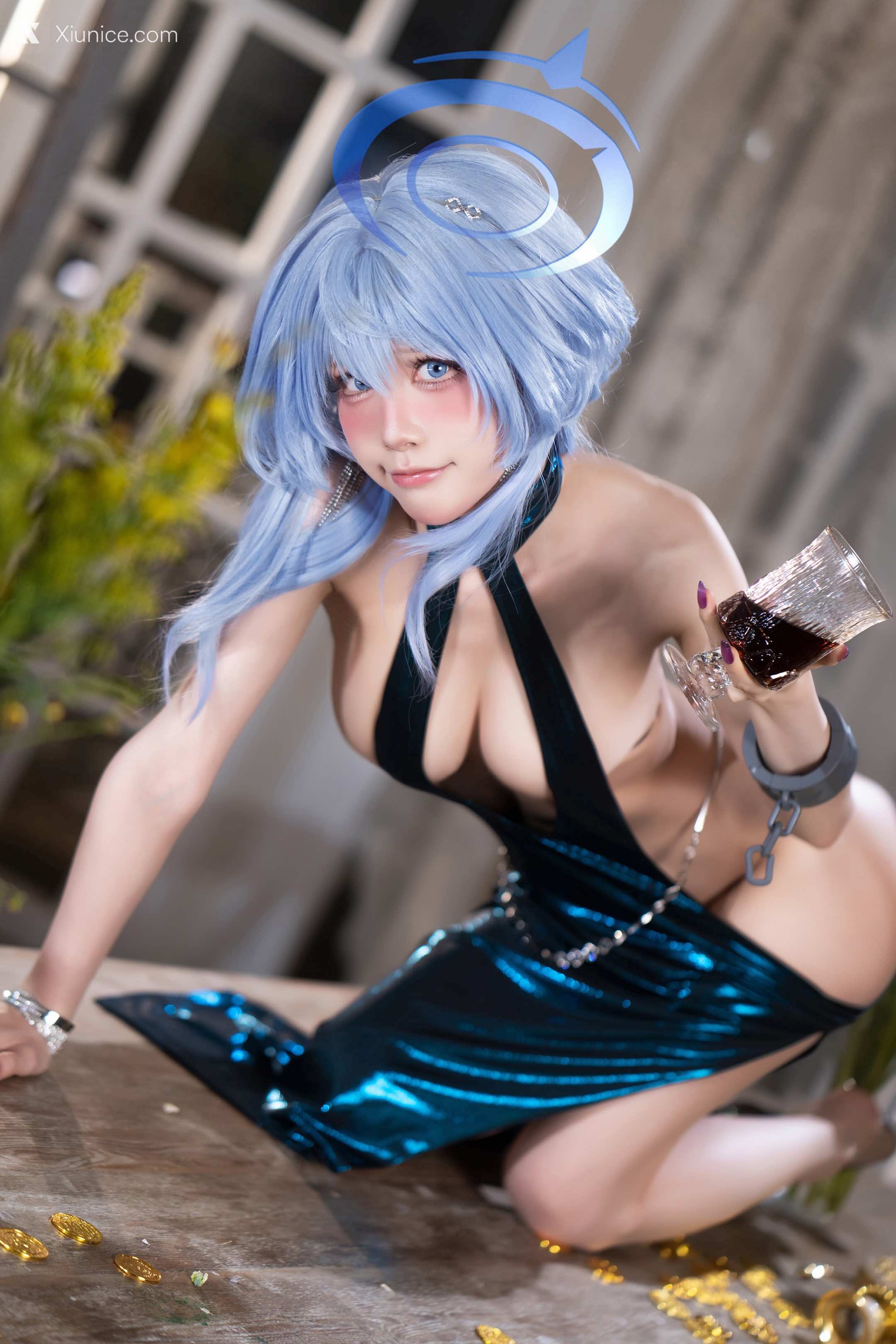 Aqua 碧蓝档案 天雨亚子礼服 69
