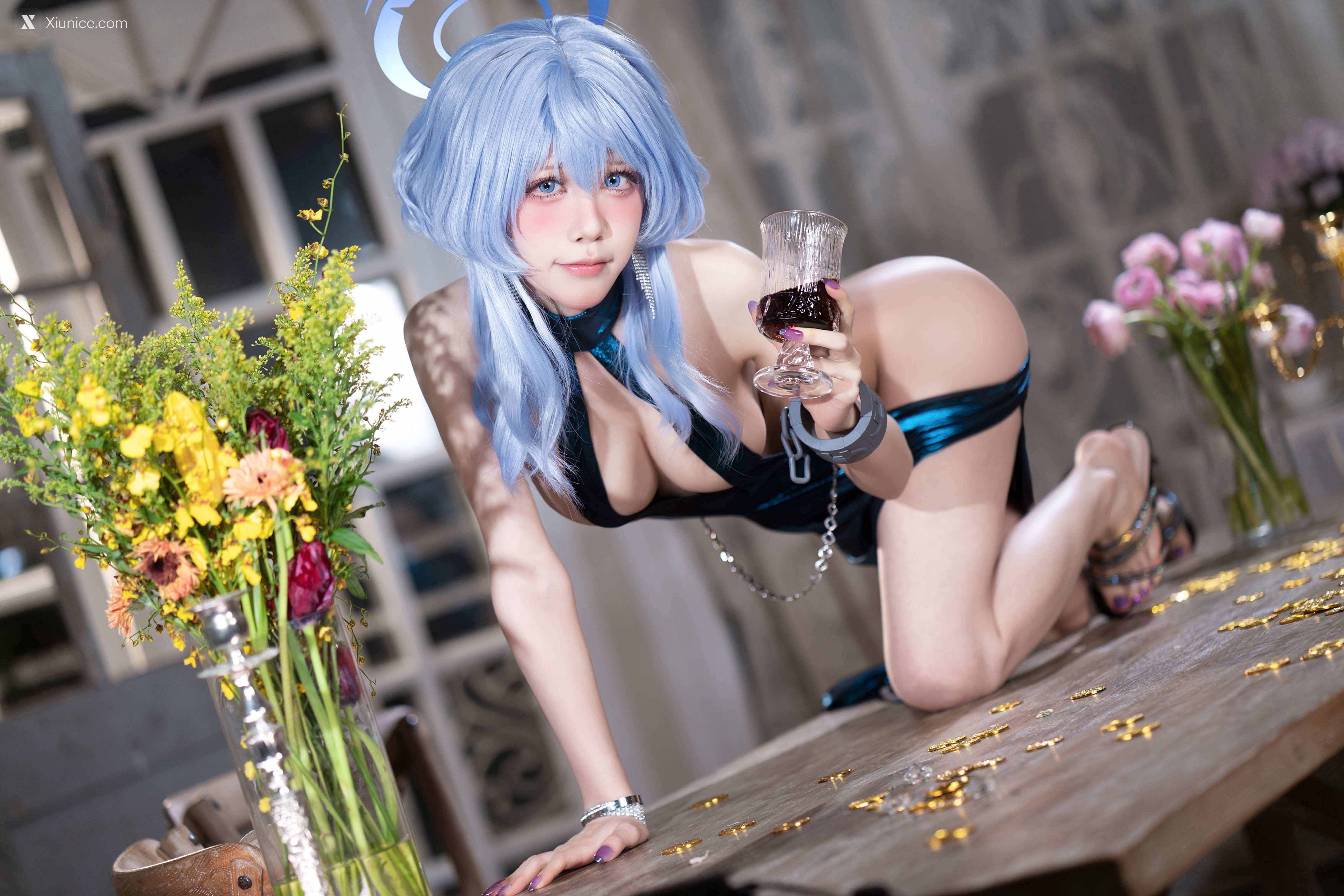 Aqua 碧蓝档案 天雨亚子礼服 74