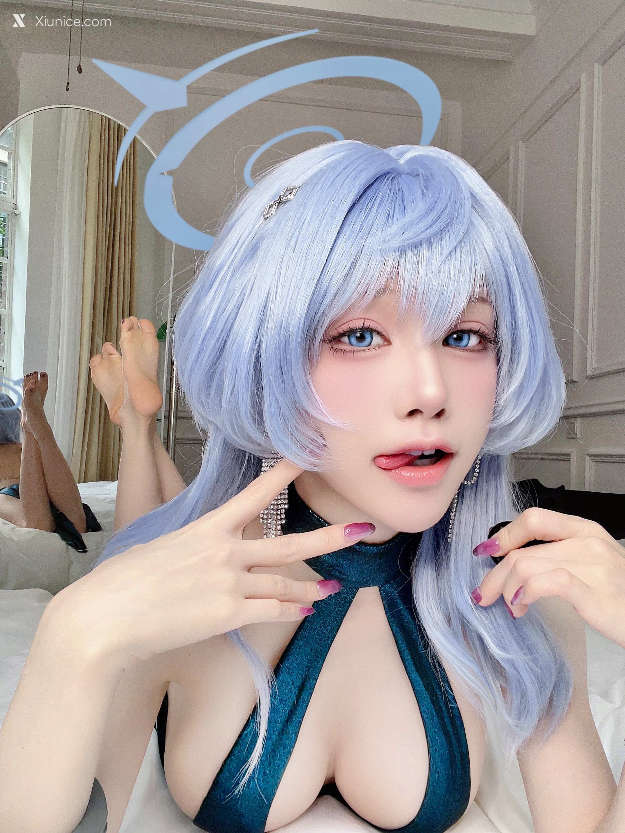 Aqua 碧蓝档案 天雨亚子礼服 8