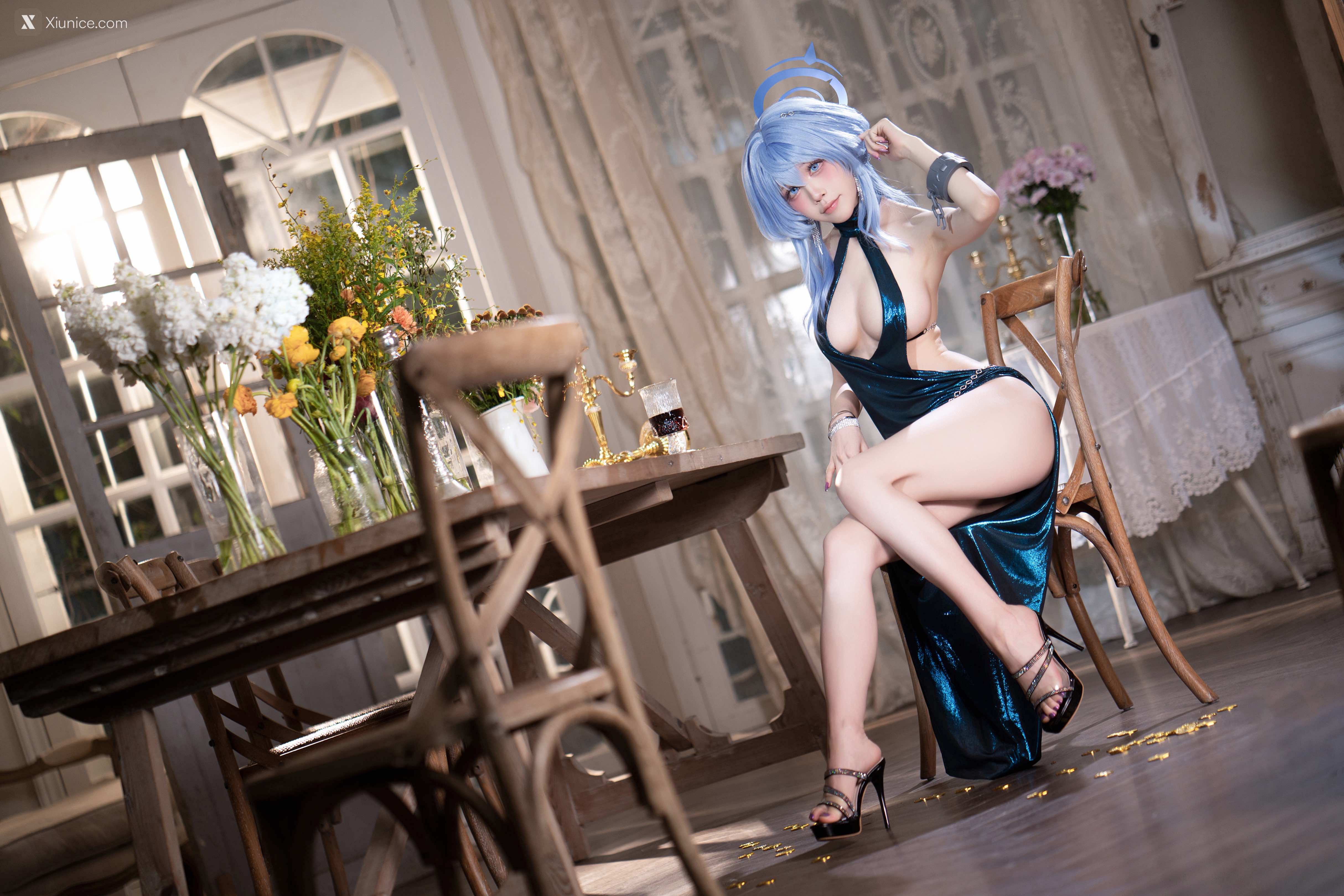 Aqua 碧蓝档案 天雨亚子礼服 81