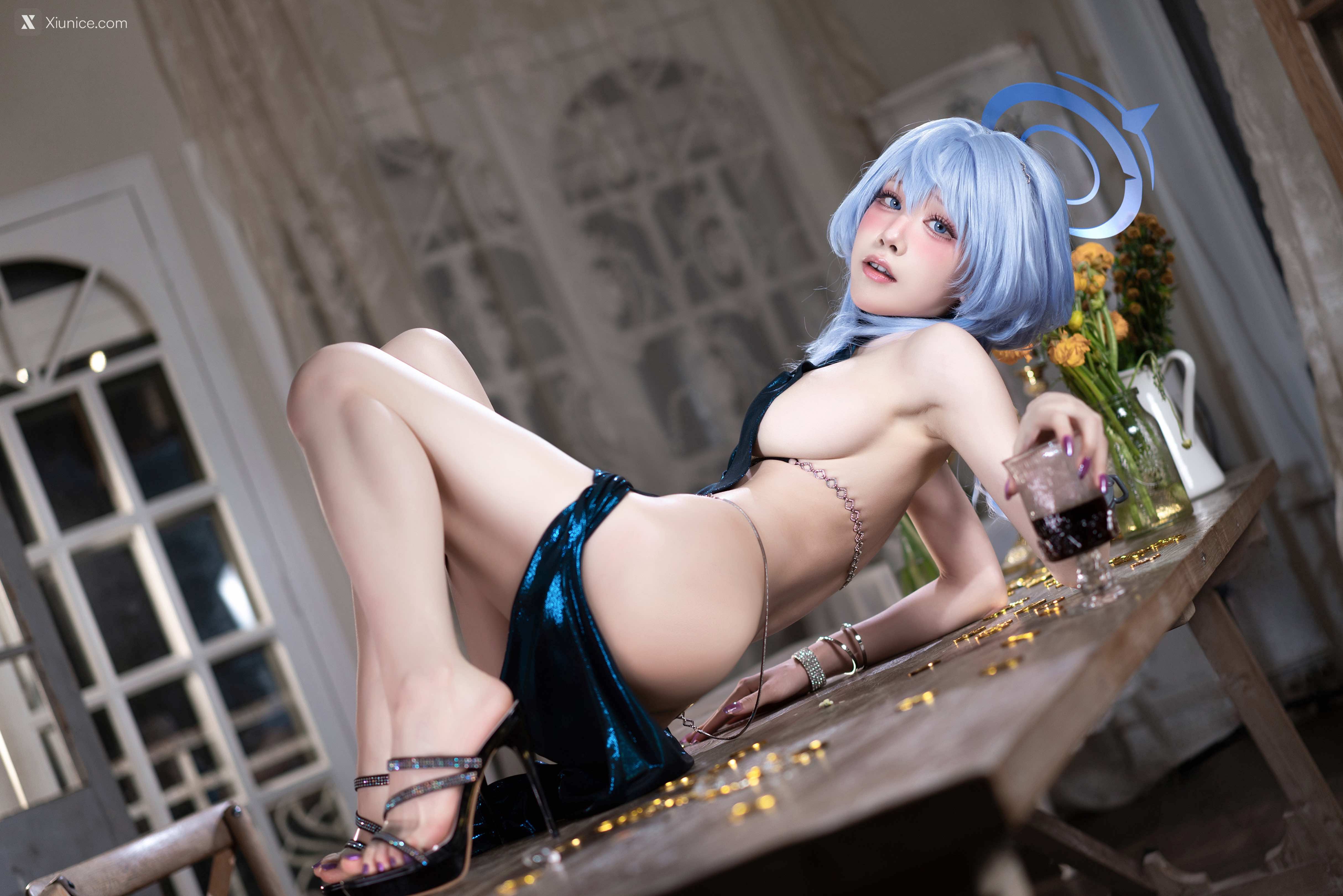 Aqua 碧蓝档案 天雨亚子礼服 83