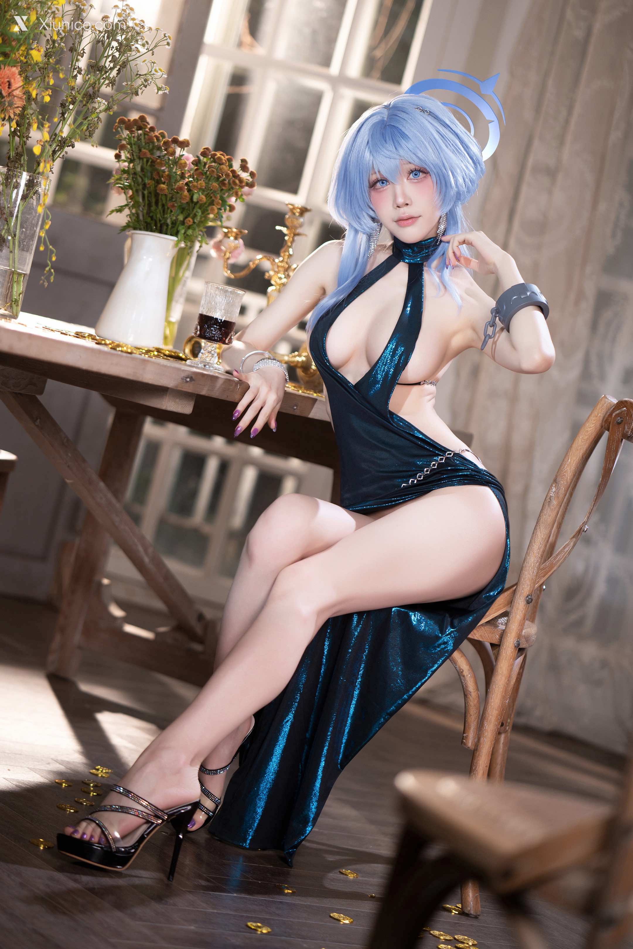 Aqua 碧蓝档案 天雨亚子礼服 92