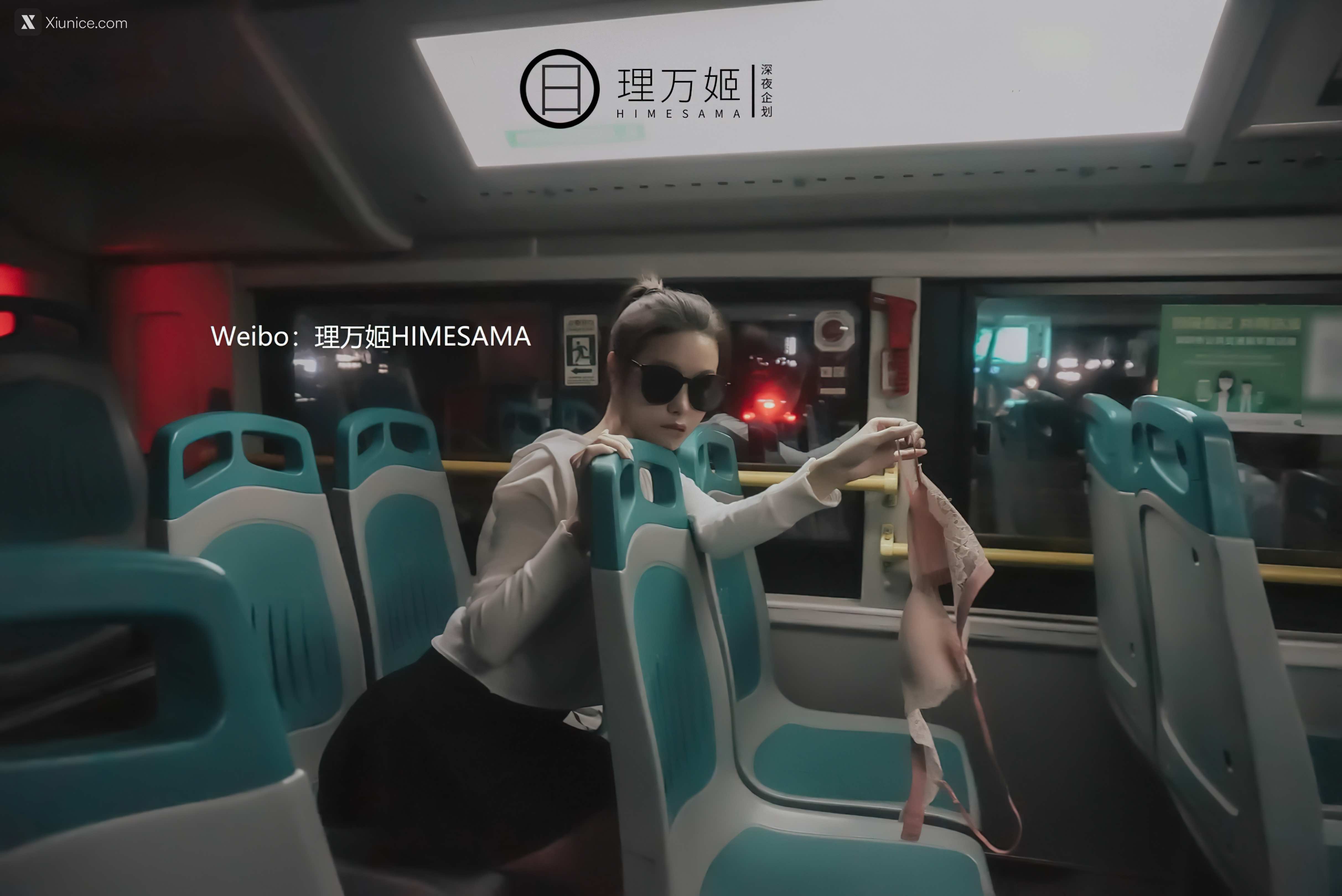 懂小姐 理万姬 深夜企划 公车 22