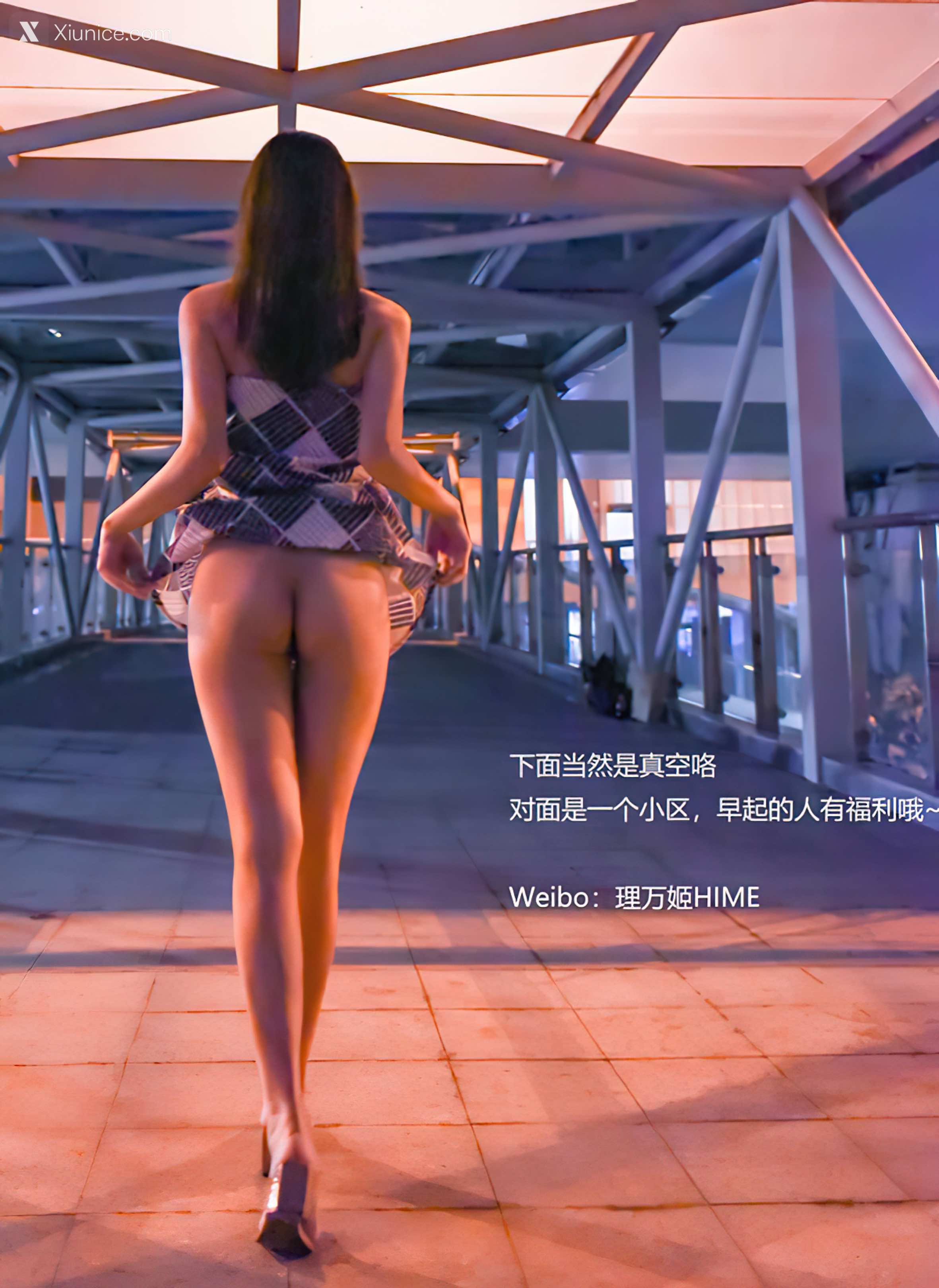 懂小姐 理万姬 深夜企划 天桥 2