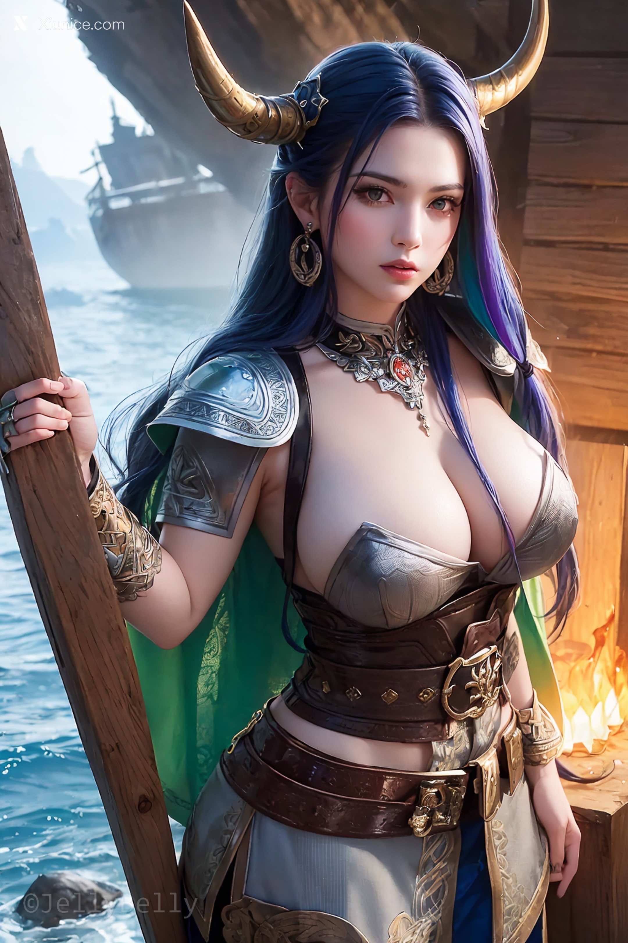 拟实 轉載 JellyBelly作品 女戰士 121