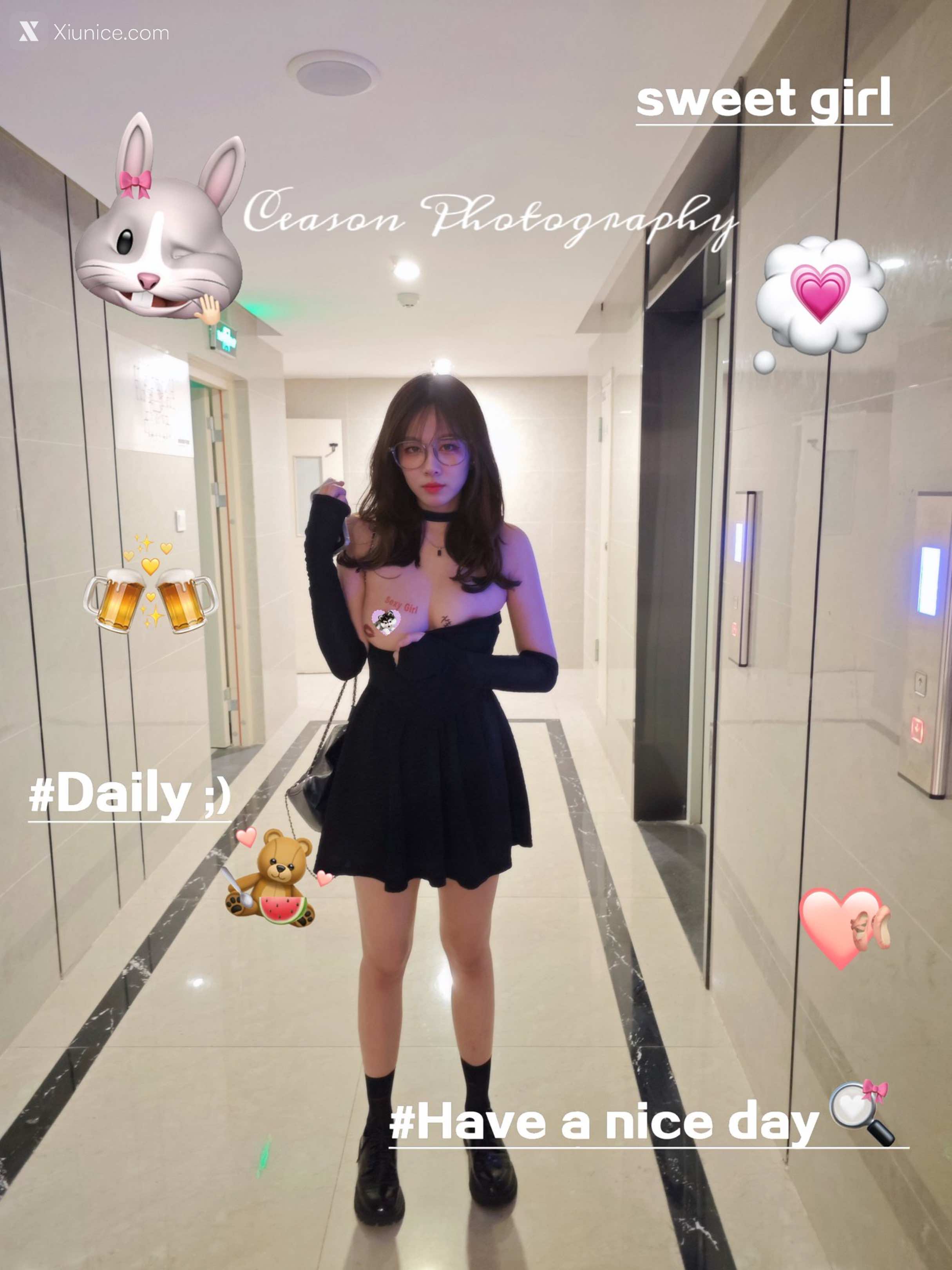 Ceason Photography 高颜值御姐风露脸 106