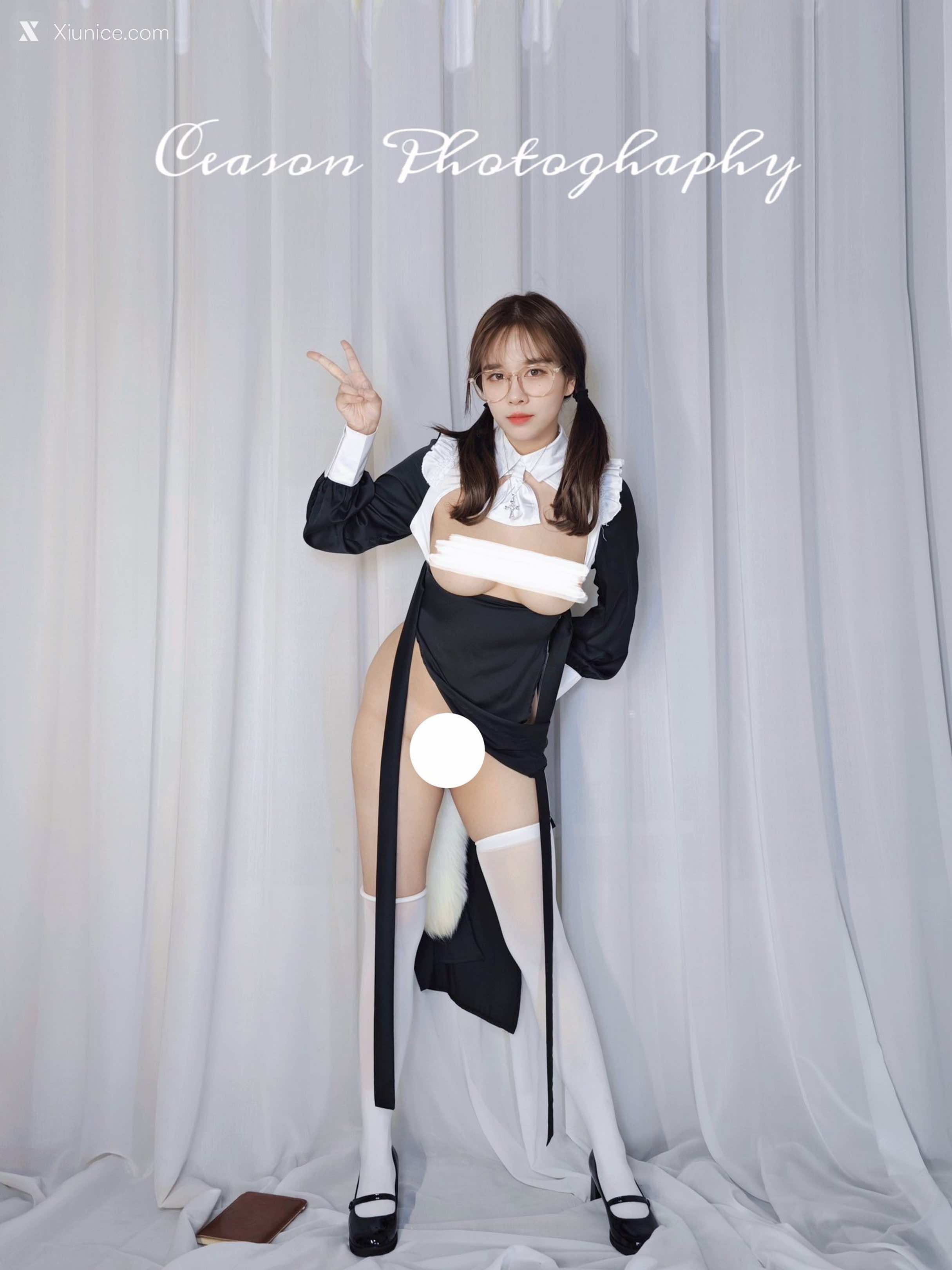 Ceason Photography 高颜值御姐风露脸 121