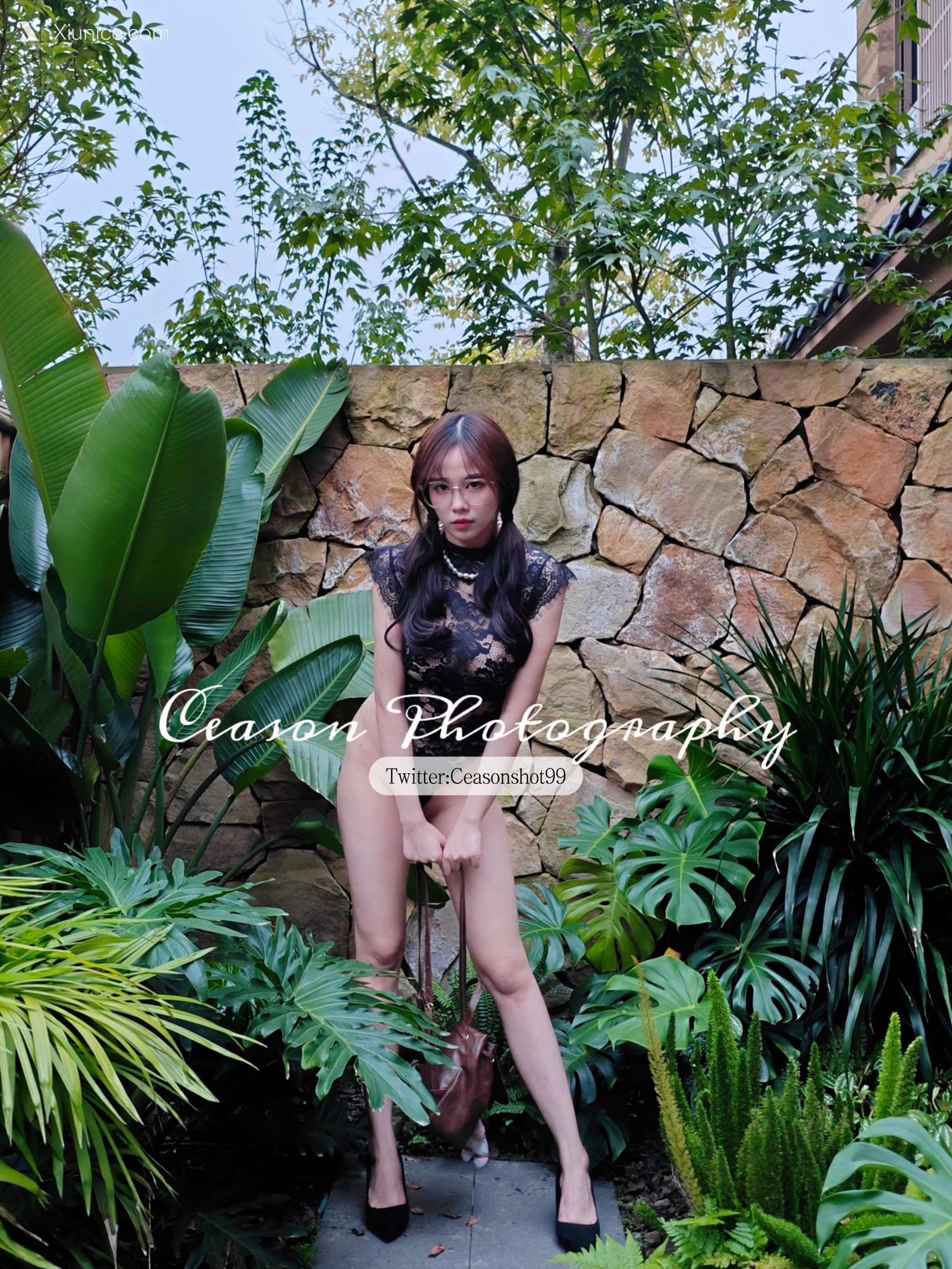 Ceason Photography 高颜值御姐风露脸 129