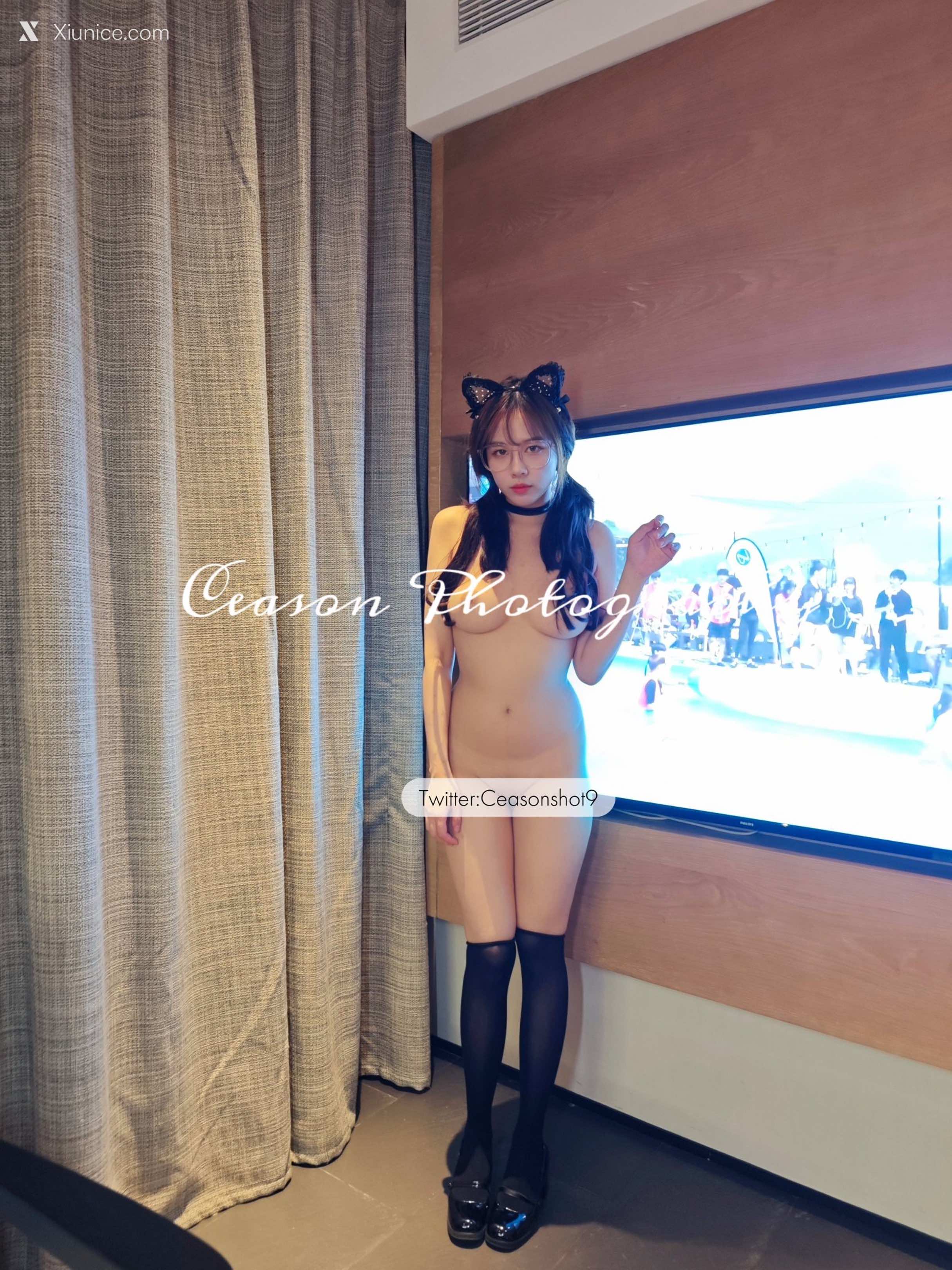 Ceason Photography 高颜值御姐风露脸 134