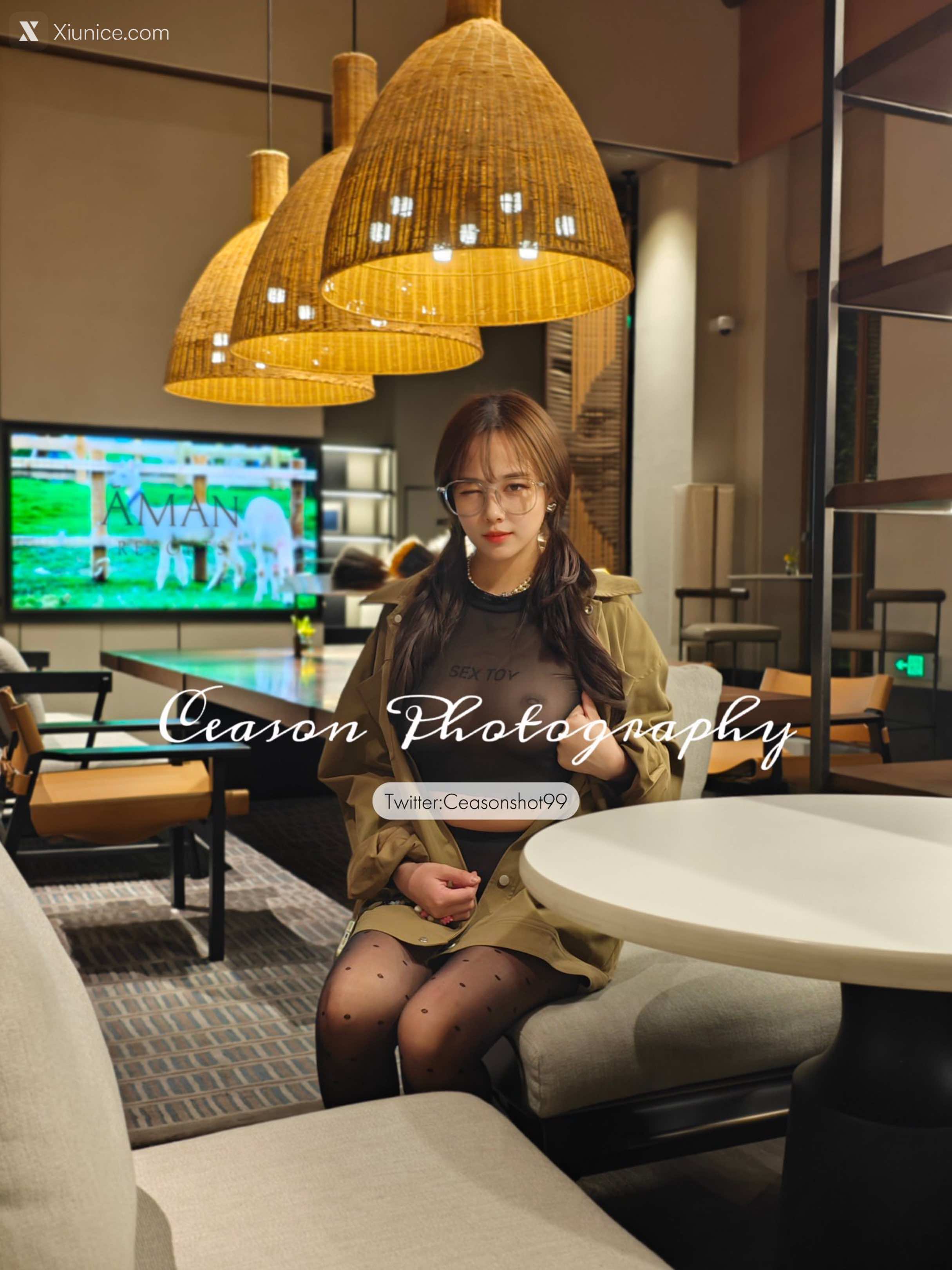 Ceason Photography 高颜值御姐风露脸 184