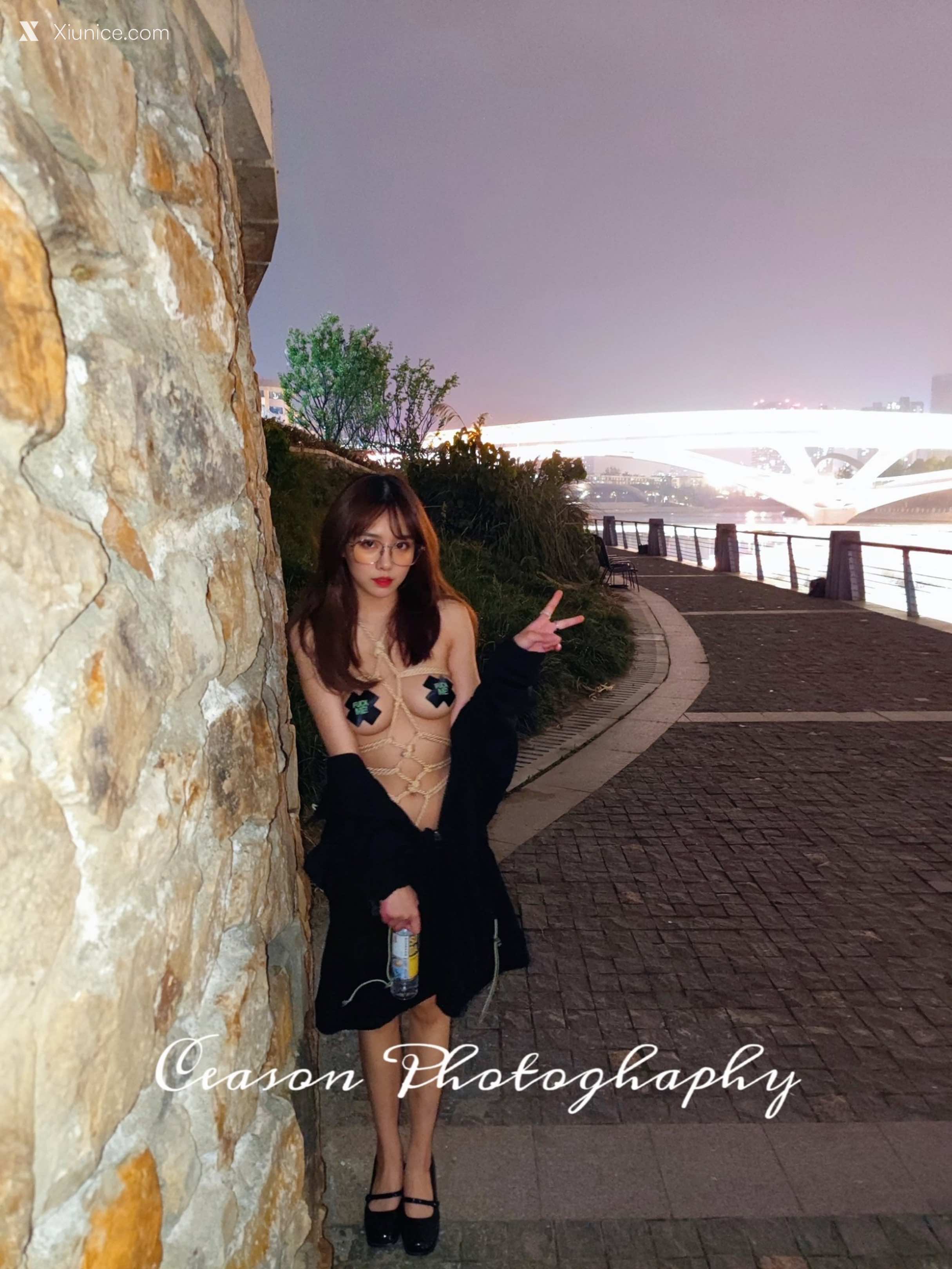 Ceason Photography 高颜值御姐风露脸 42