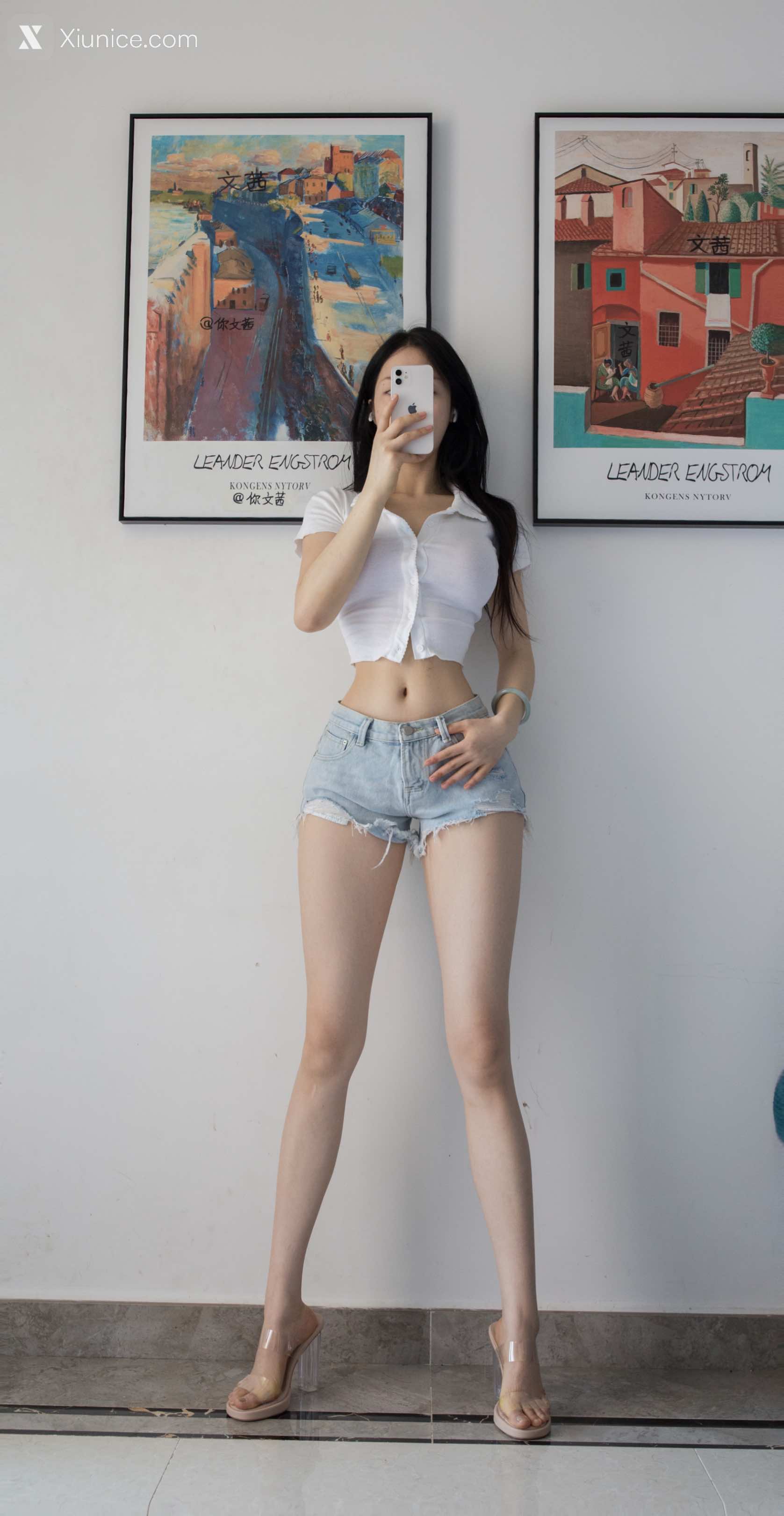 Cool文茜 牛仔短裤 12