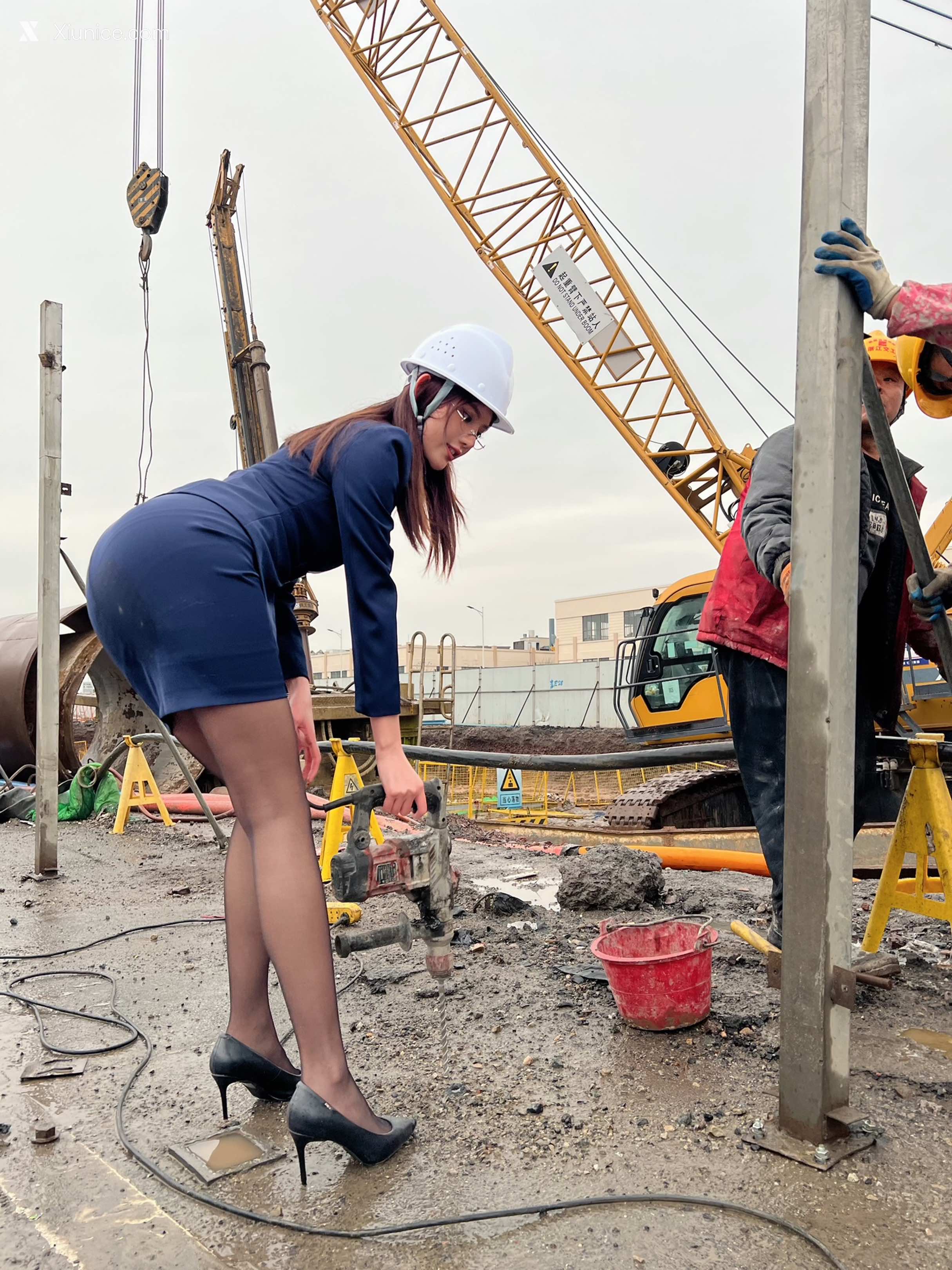 就是阿朱啊 考察强盛集团 9