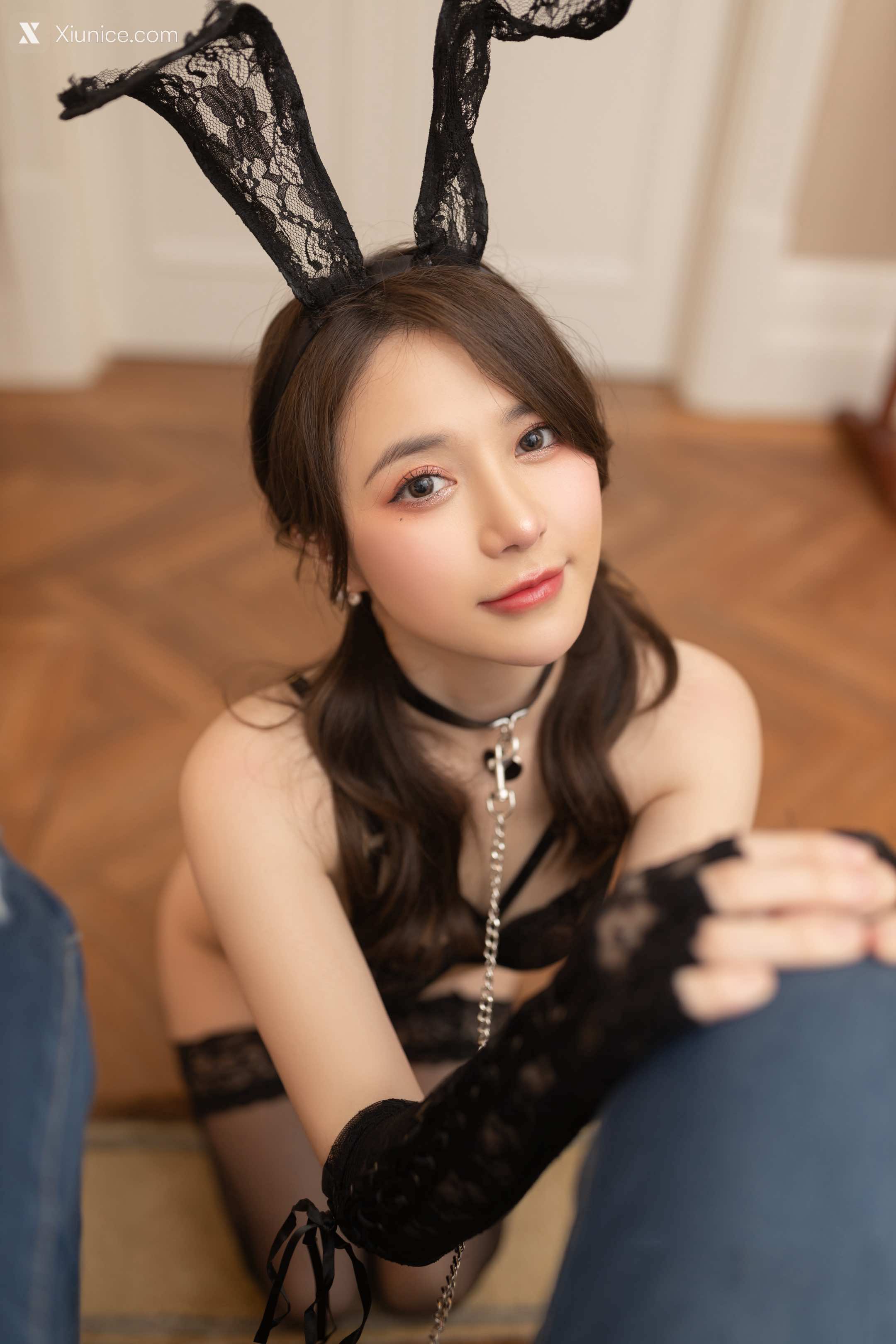 鱼子酱Fish 内购私拍 情趣兔女郎 46