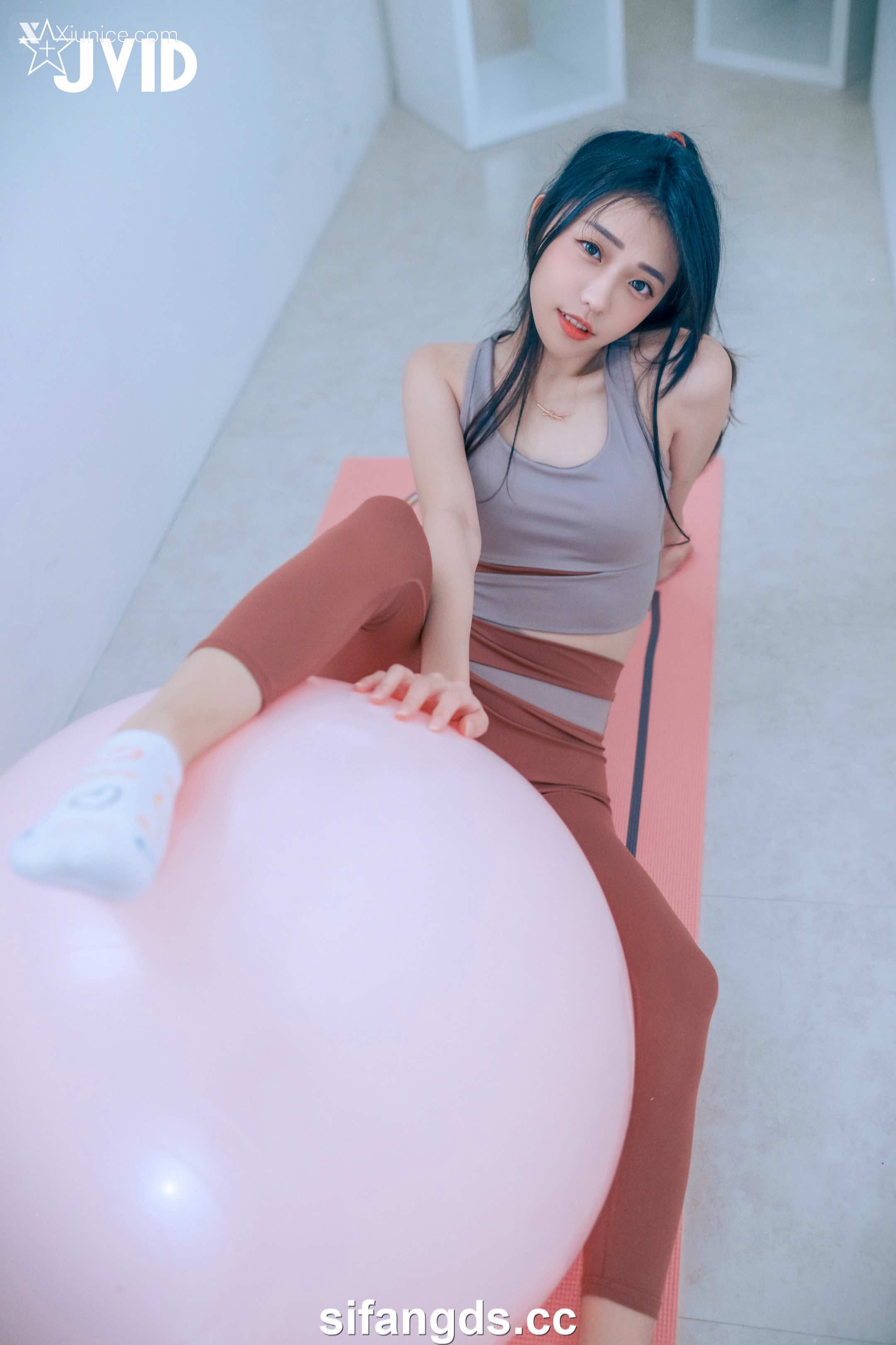 JVID 妍妍 Angel 【禁忌瑜珈課程】 瑜珈教練的秘密 裸體私人課程 123