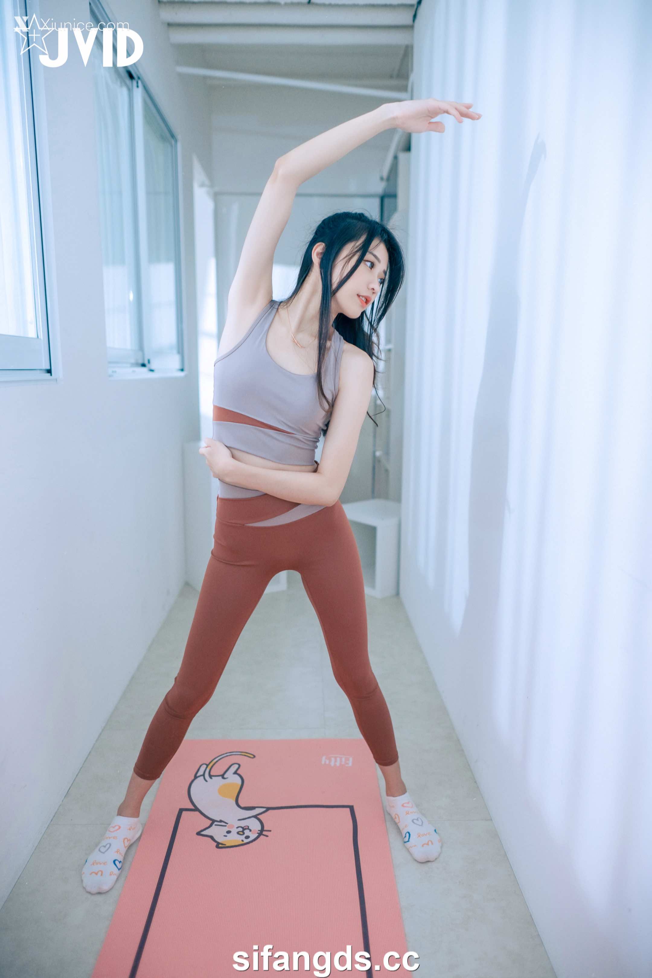 JVID 妍妍 Angel 【禁忌瑜珈課程】 瑜珈教練的秘密 裸體私人課程 163