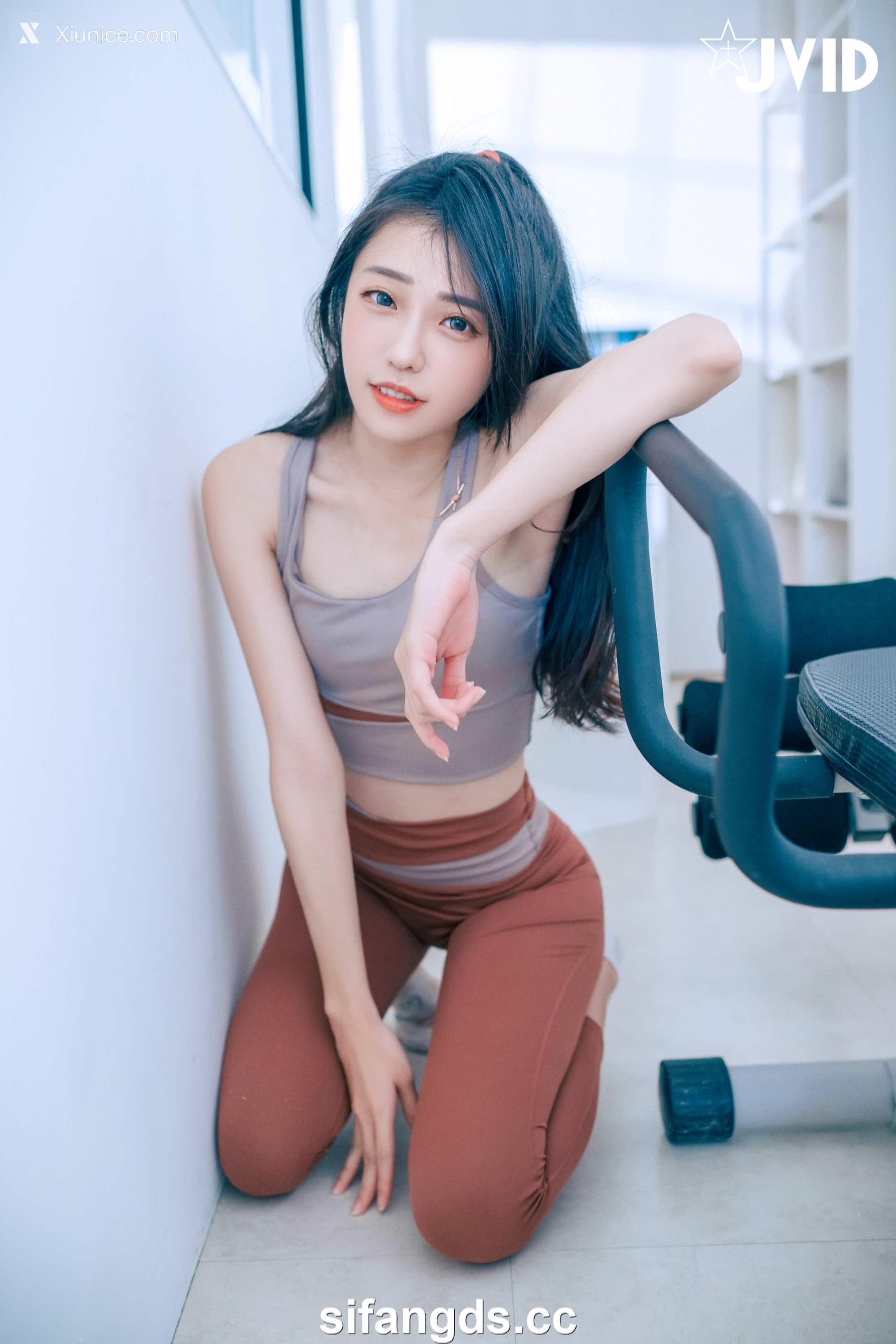 JVID 妍妍 Angel 【禁忌瑜珈課程】 瑜珈教練的秘密 裸體私人課程 19