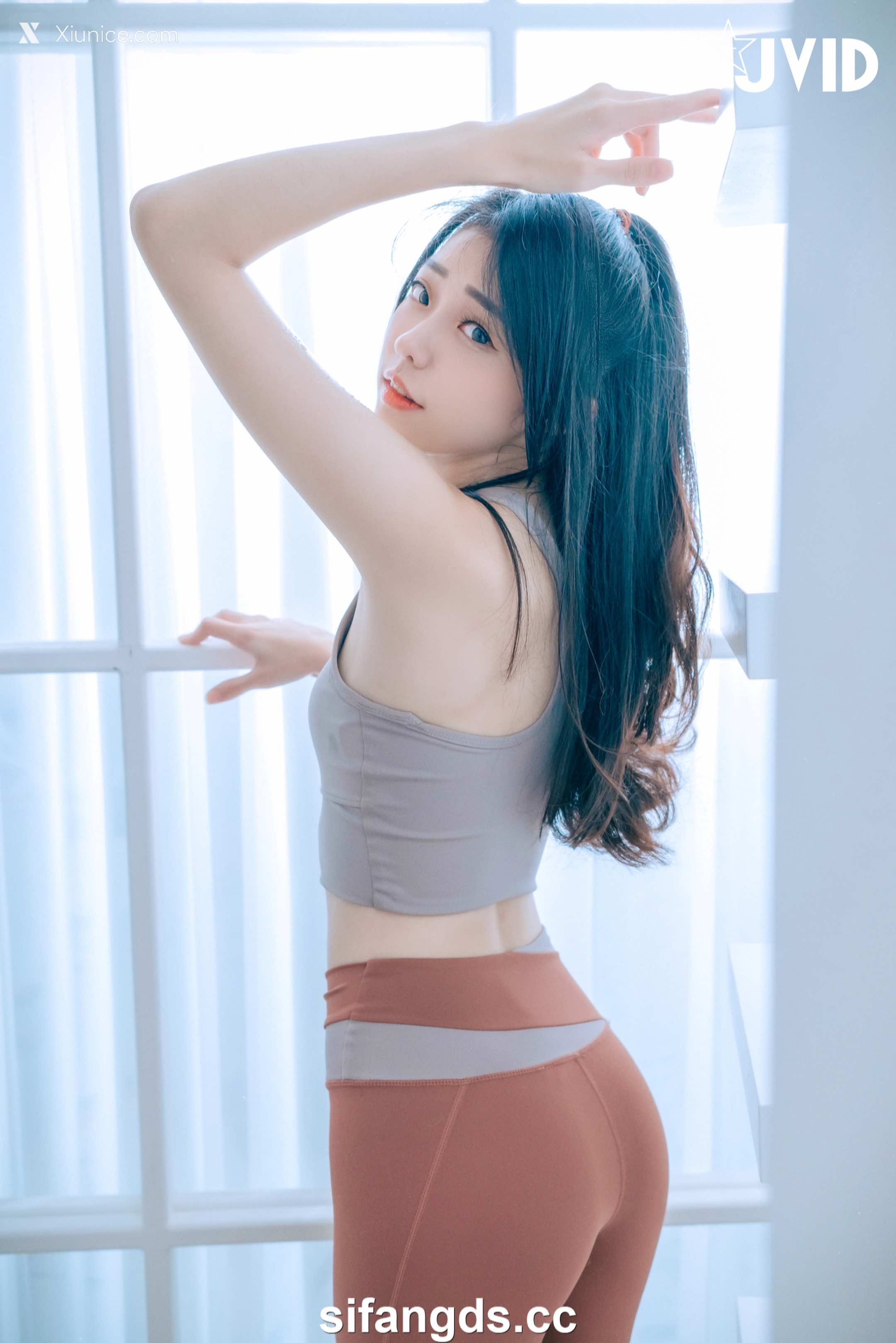JVID 妍妍 Angel 【禁忌瑜珈課程】 瑜珈教練的秘密 裸體私人課程 36
