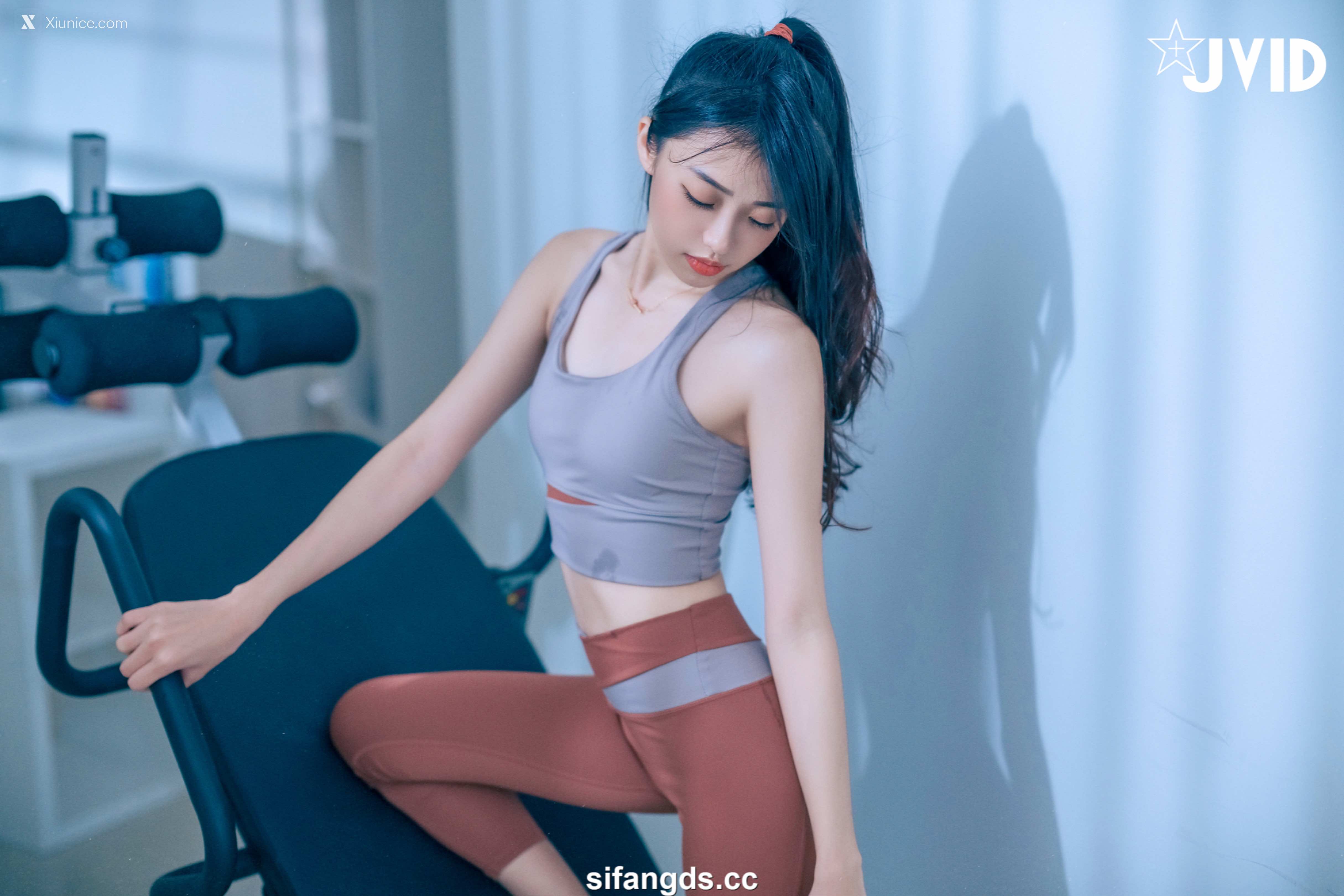 JVID 妍妍 Angel 【禁忌瑜珈課程】 瑜珈教練的秘密 裸體私人課程 37
