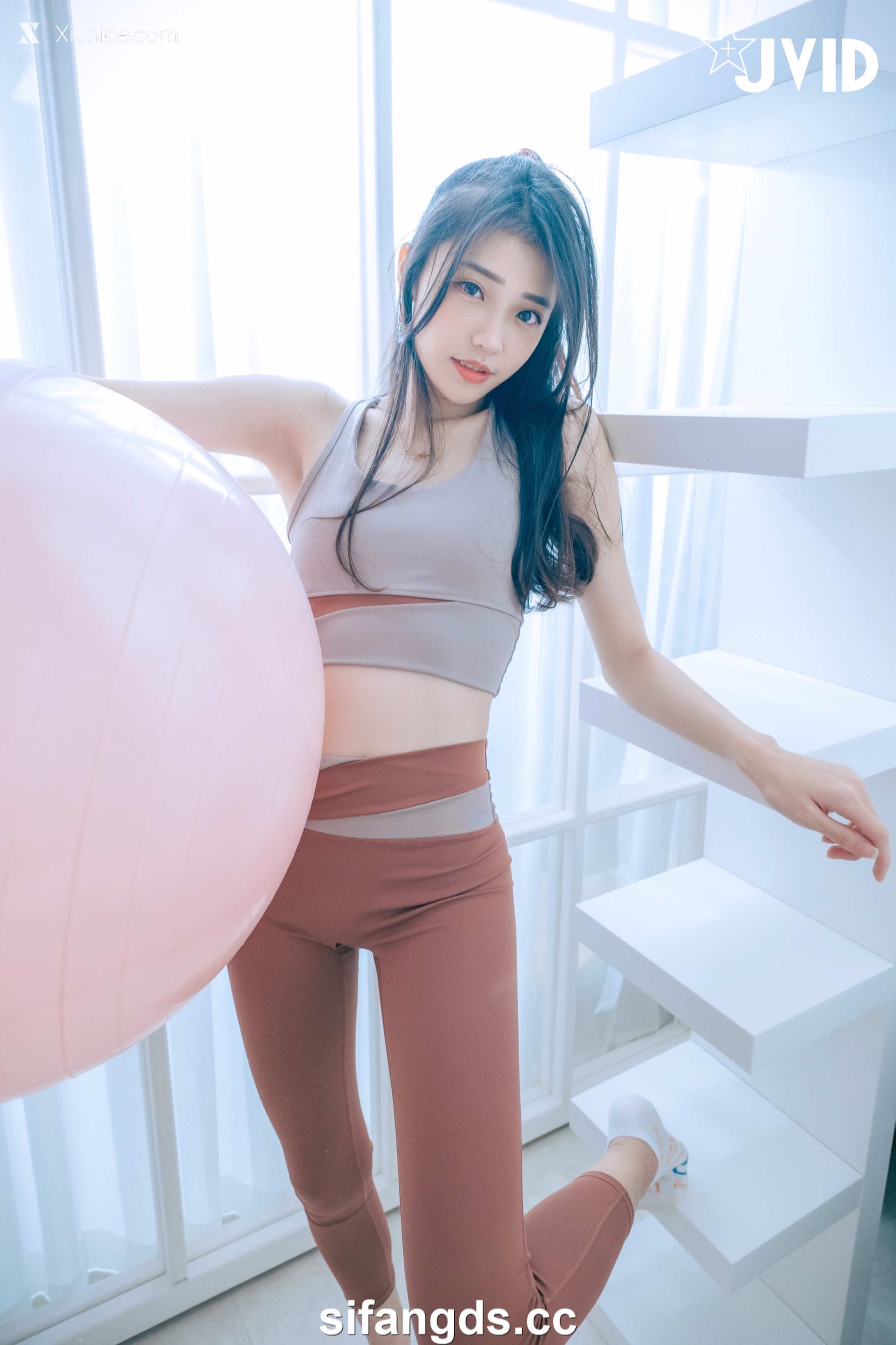 JVID 妍妍 Angel 【禁忌瑜珈課程】 瑜珈教練的秘密 裸體私人課程 39
