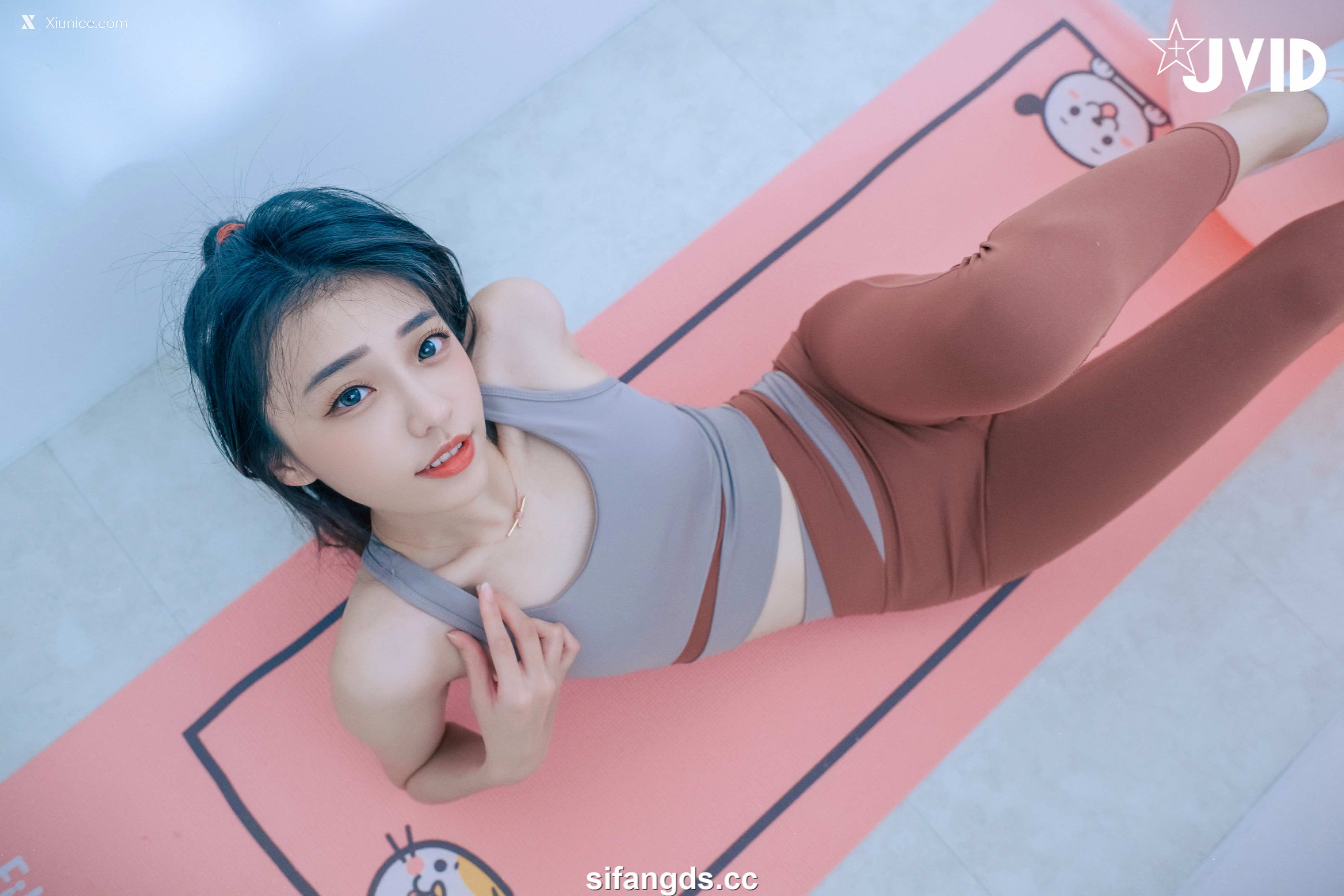 JVID 妍妍 Angel 【禁忌瑜珈課程】 瑜珈教練的秘密 裸體私人課程 48