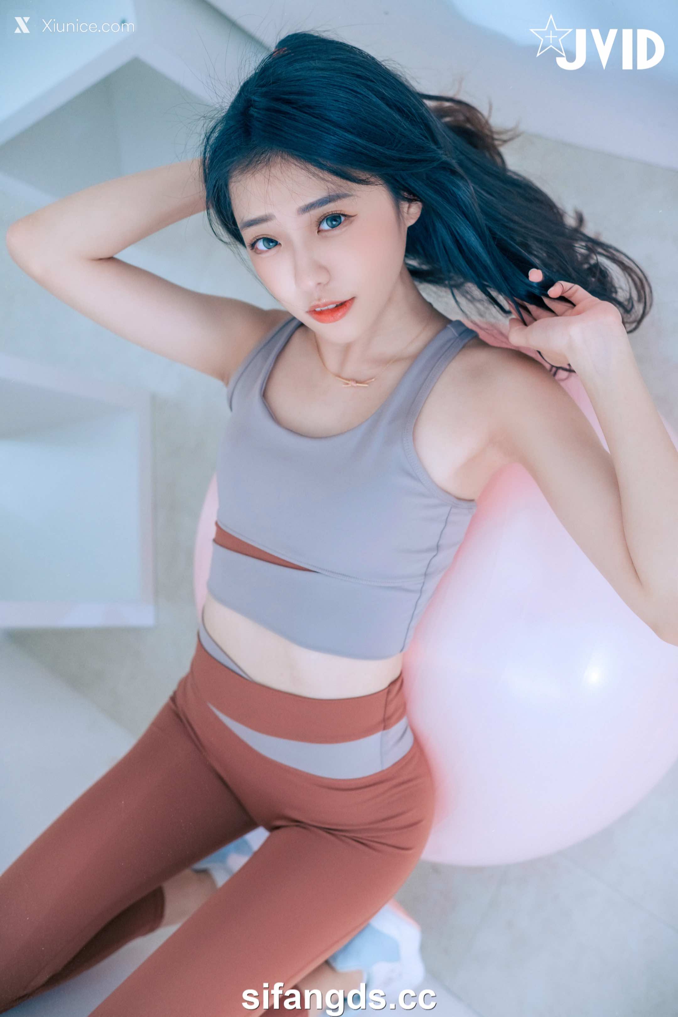 JVID 妍妍 Angel 【禁忌瑜珈課程】 瑜珈教練的秘密 裸體私人課程 49