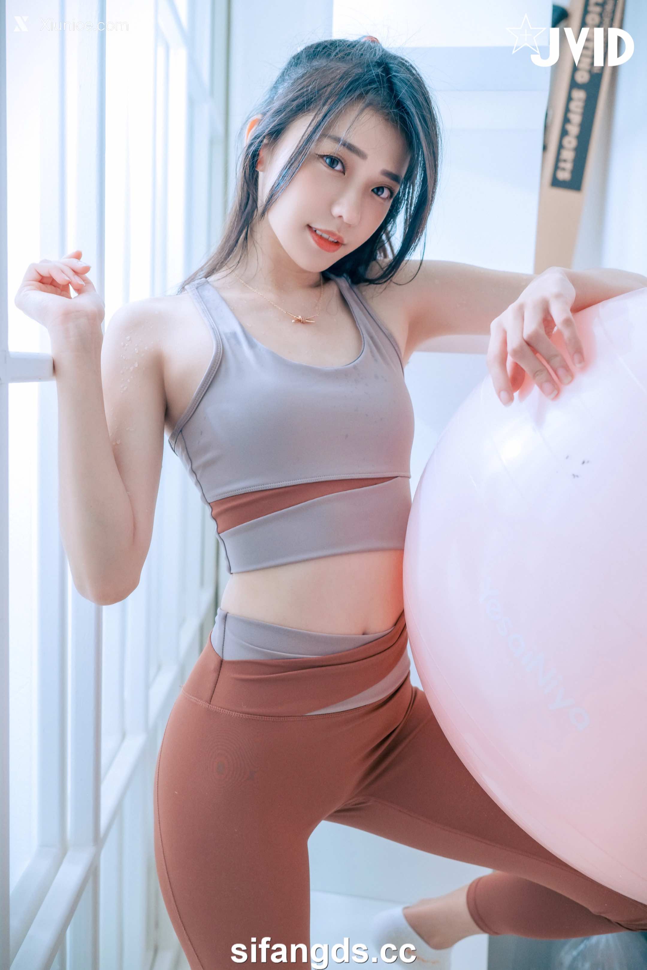 JVID 妍妍 Angel 【禁忌瑜珈課程】 瑜珈教練的秘密 裸體私人課程 53
