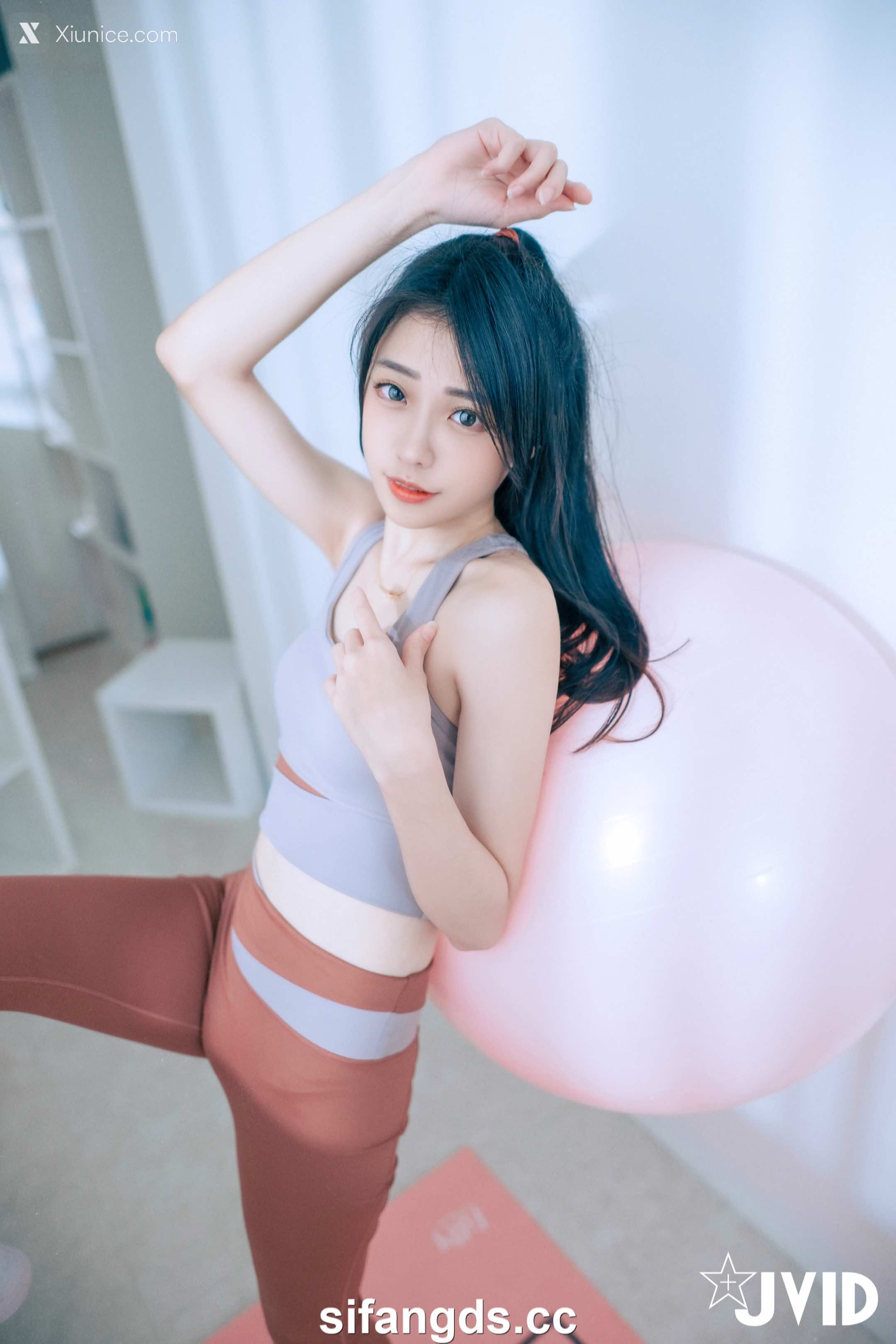 JVID 妍妍 Angel 【禁忌瑜珈課程】 瑜珈教練的秘密 裸體私人課程 54