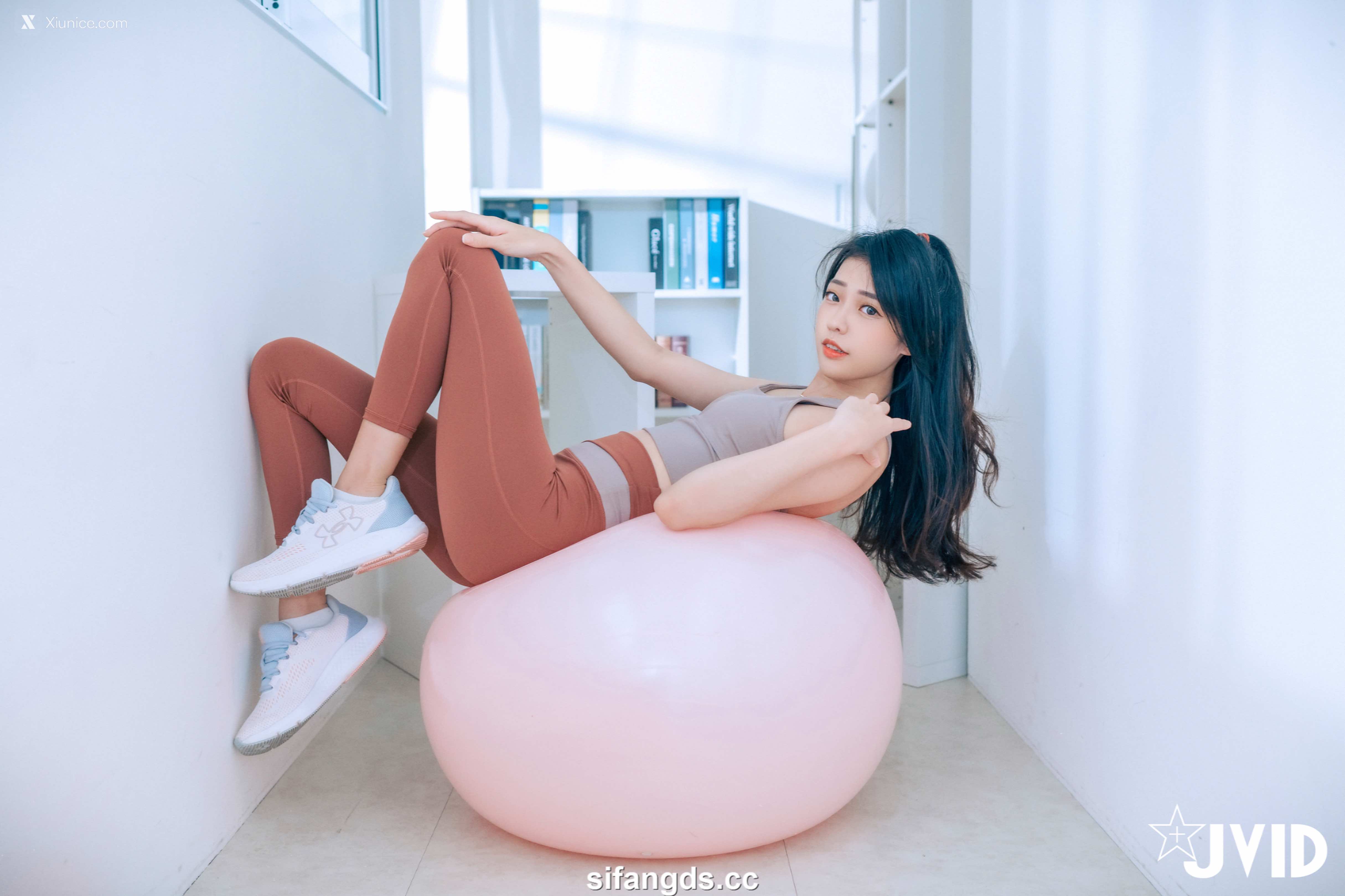 JVID 妍妍 Angel 【禁忌瑜珈課程】 瑜珈教練的秘密 裸體私人課程 66