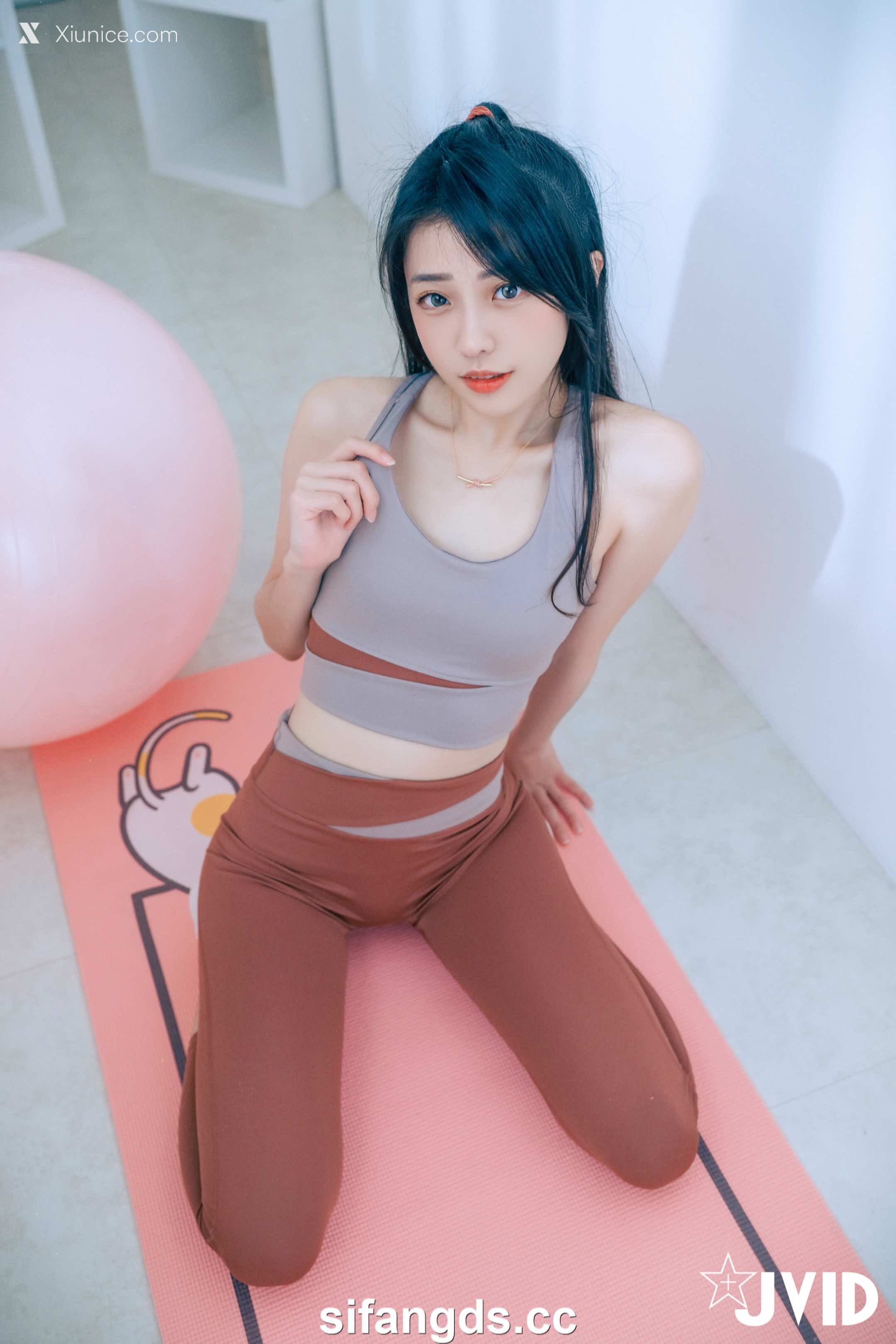 JVID 妍妍 Angel 【禁忌瑜珈課程】 瑜珈教練的秘密 裸體私人課程 82
