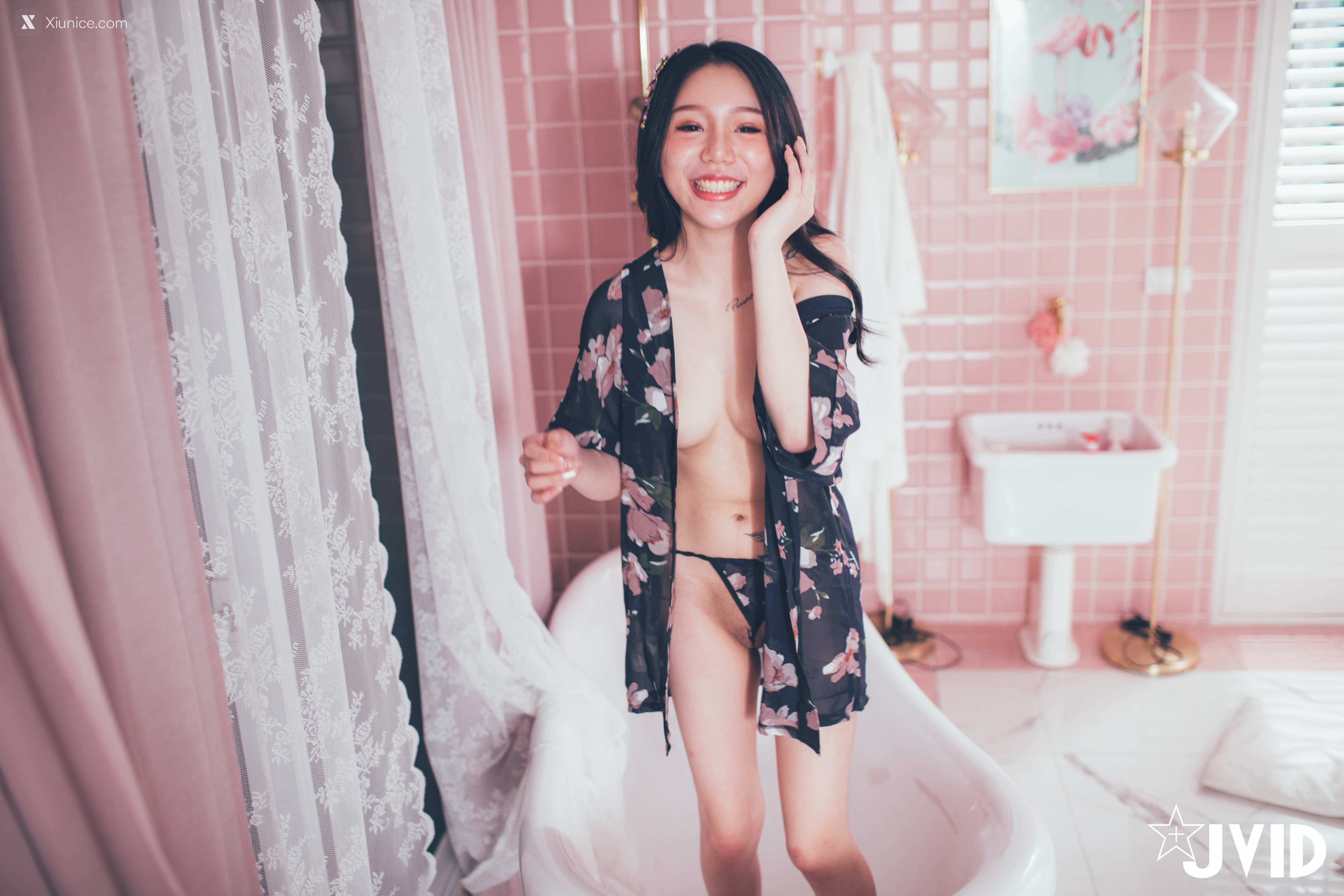 JVID 梵梵 天然美女梵梵 美麗無邪的笑容甜翻你的心 103