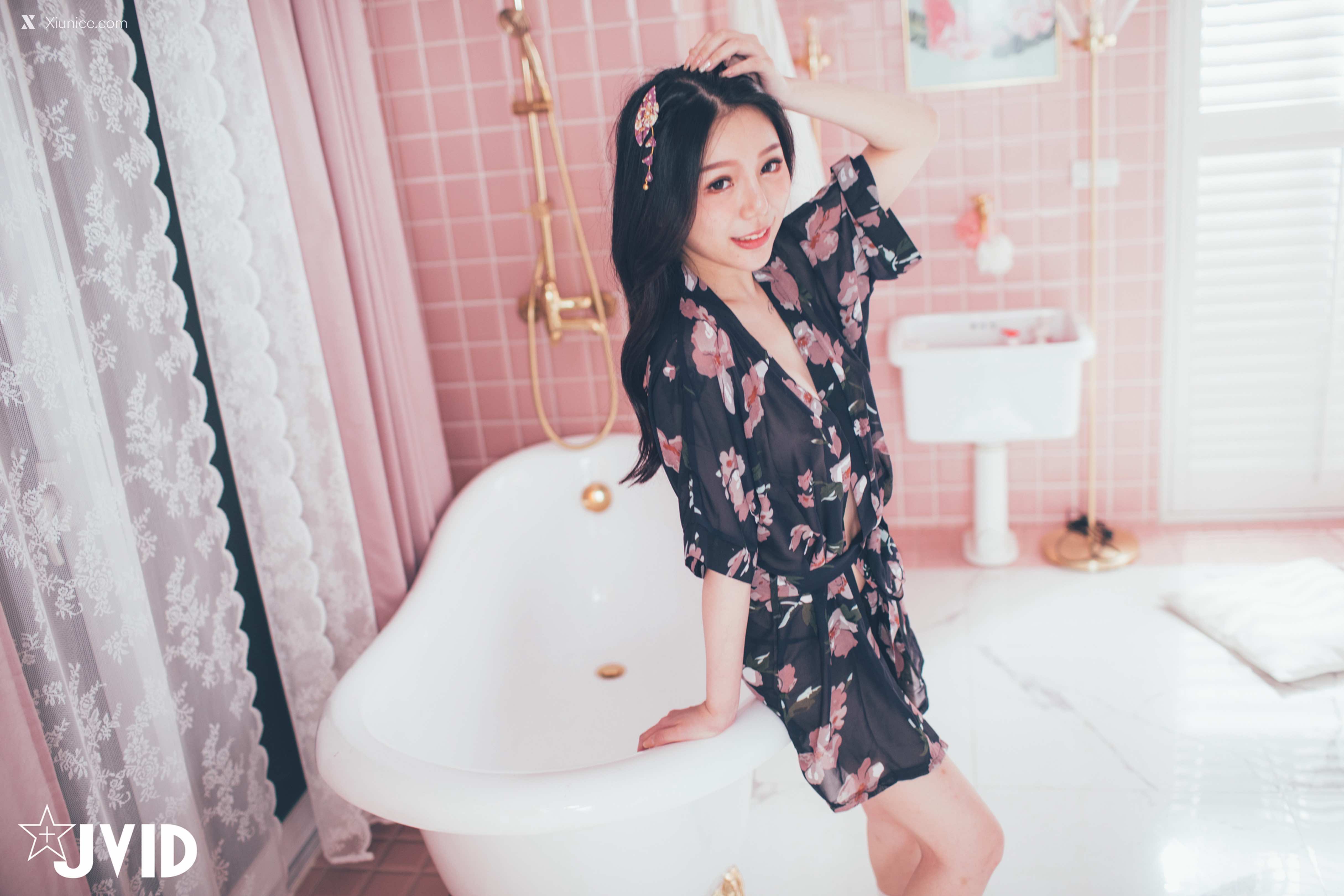 JVID 梵梵 天然美女梵梵 美麗無邪的笑容甜翻你的心 119