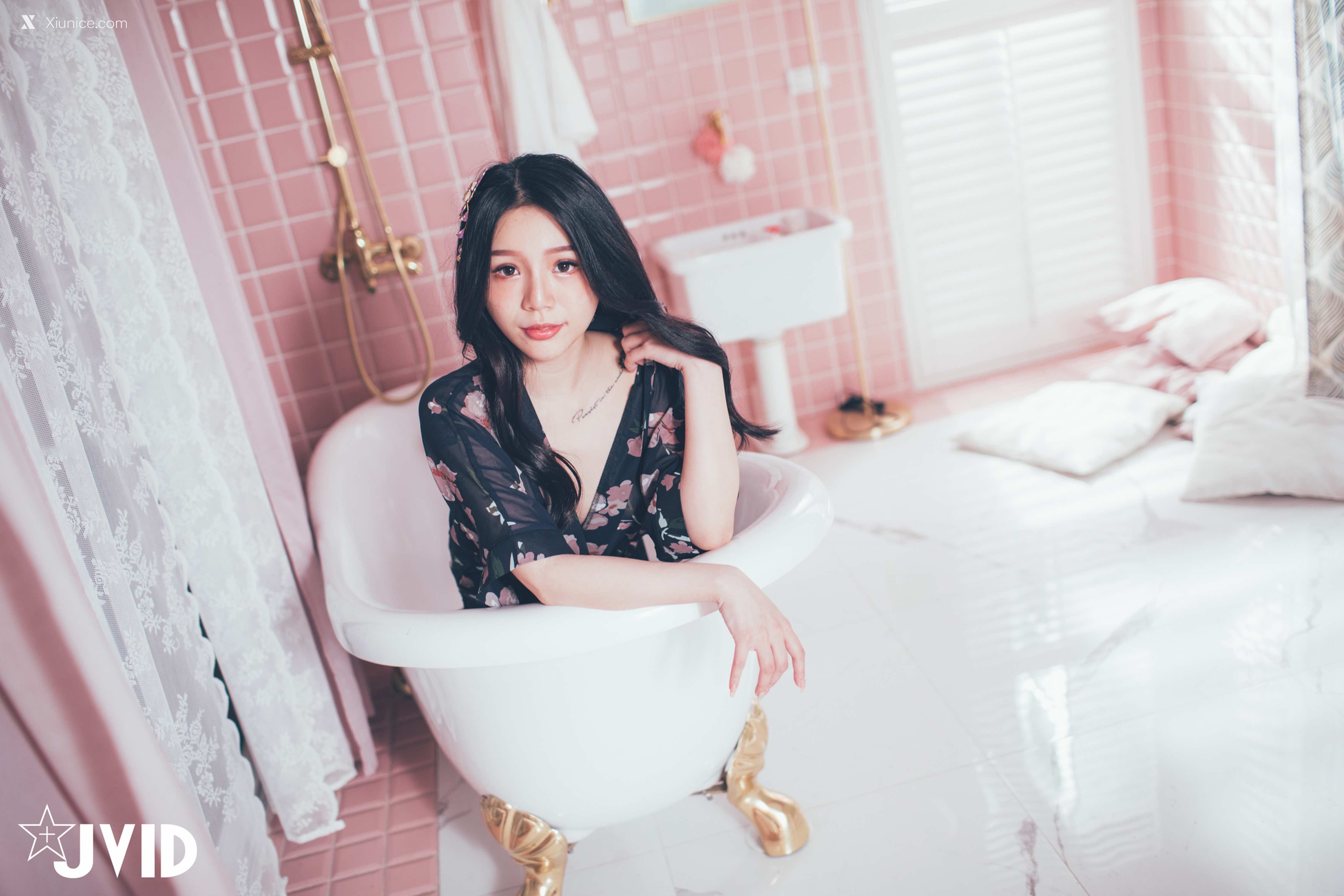 JVID 梵梵 天然美女梵梵 美麗無邪的笑容甜翻你的心 132